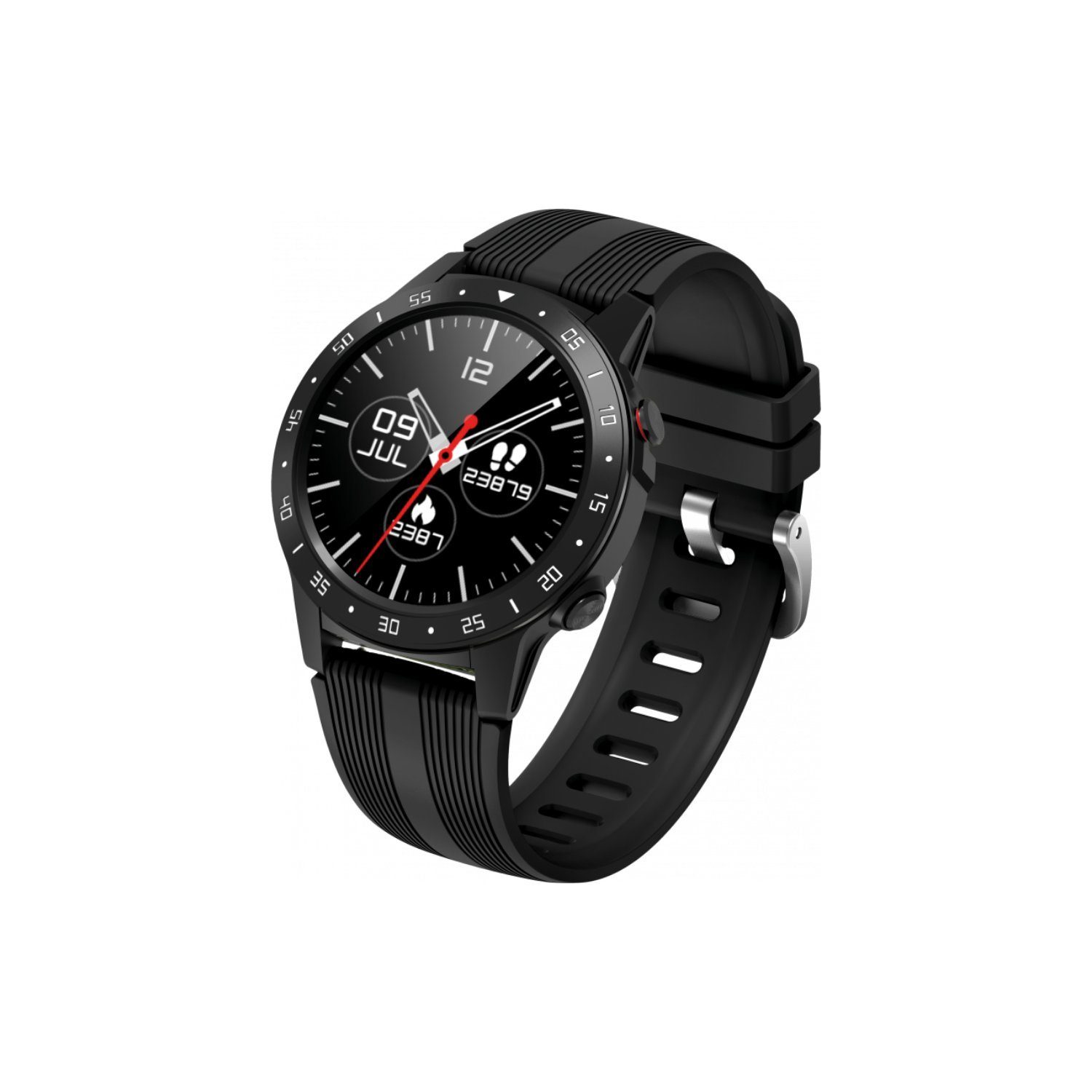 Maxcom Uhrenarmband VentureTech Explorer Pro Smartwatch Schwarz