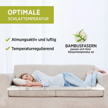 Matratzenauflage Matratzenauflage Orthopädischer Komfort & Wärmeableitung Vitapur