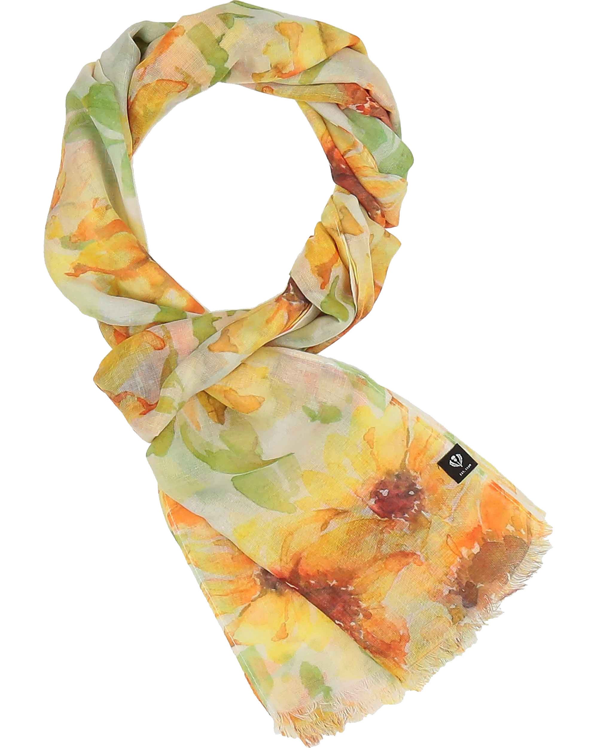 Fraas XXL-Schal Sustainability Edition - Stola mit Sonnenblumen-Design, (1, keine)