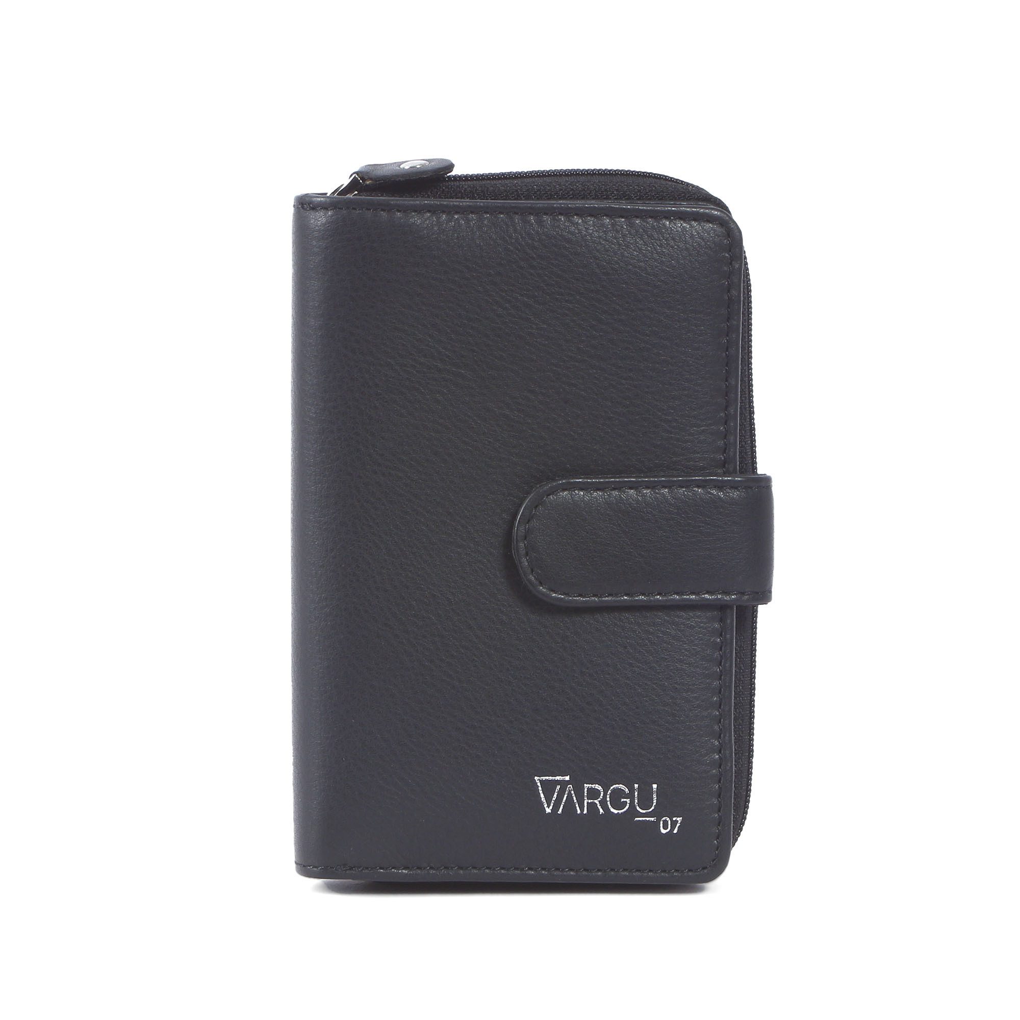 Vargu Geldbörse MASIN 1-A mono, LGW zertifiziertes Leder