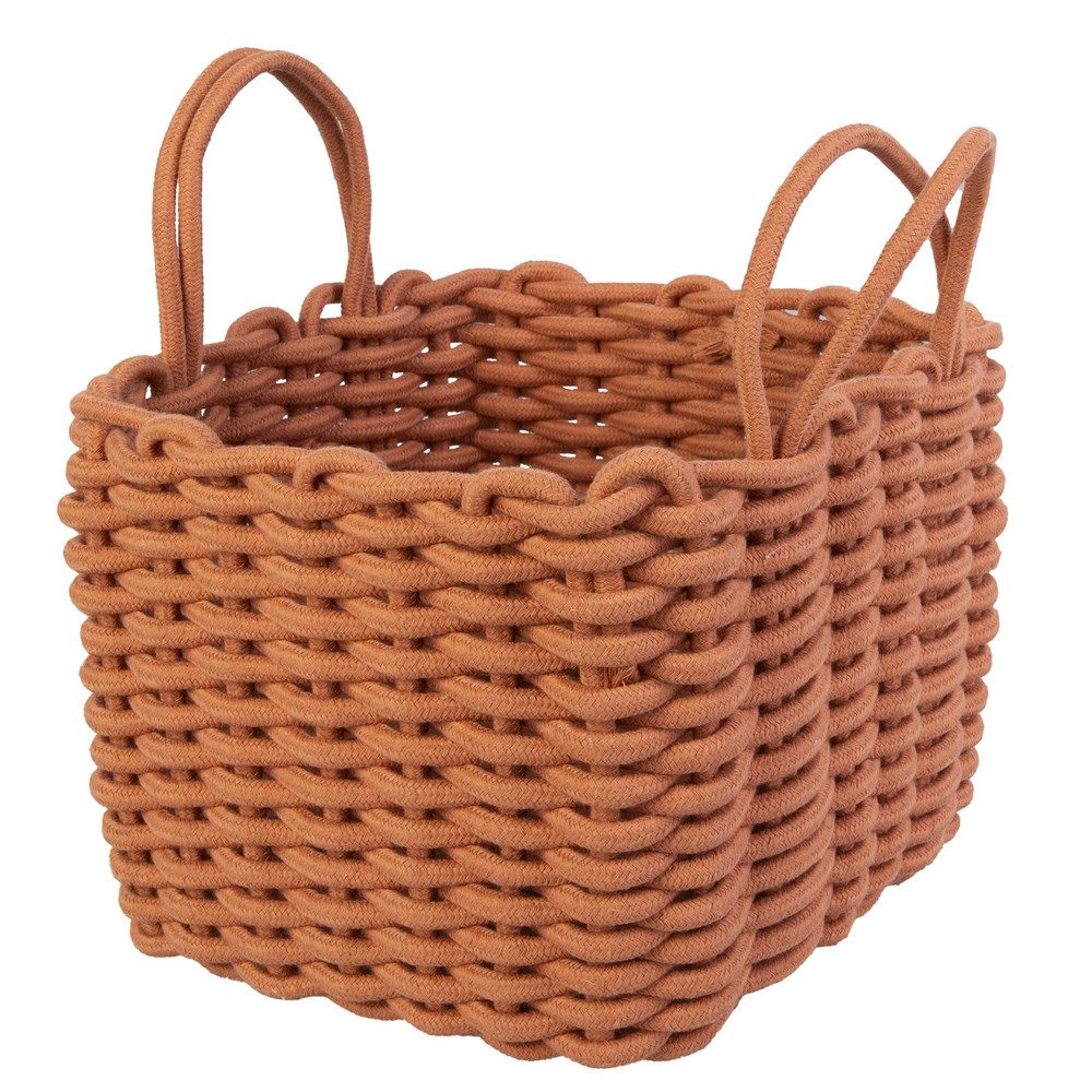 MICA Dekokorb Korb mit Griffen - rot - Размер S - ca. 20 x 17 cm