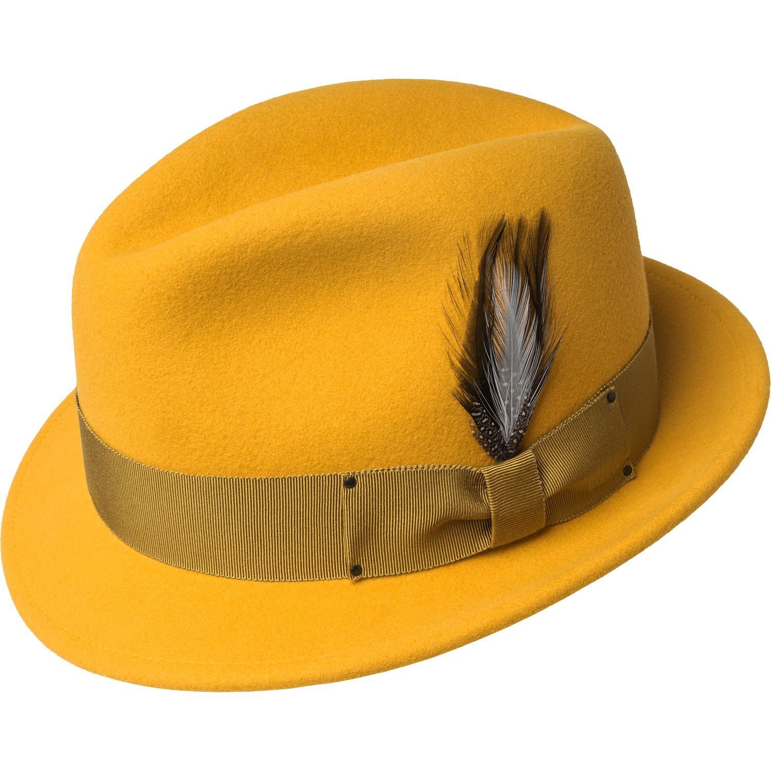 Bailey Filzhut wasserabweisender & rollbarer Filzhut mit Feder