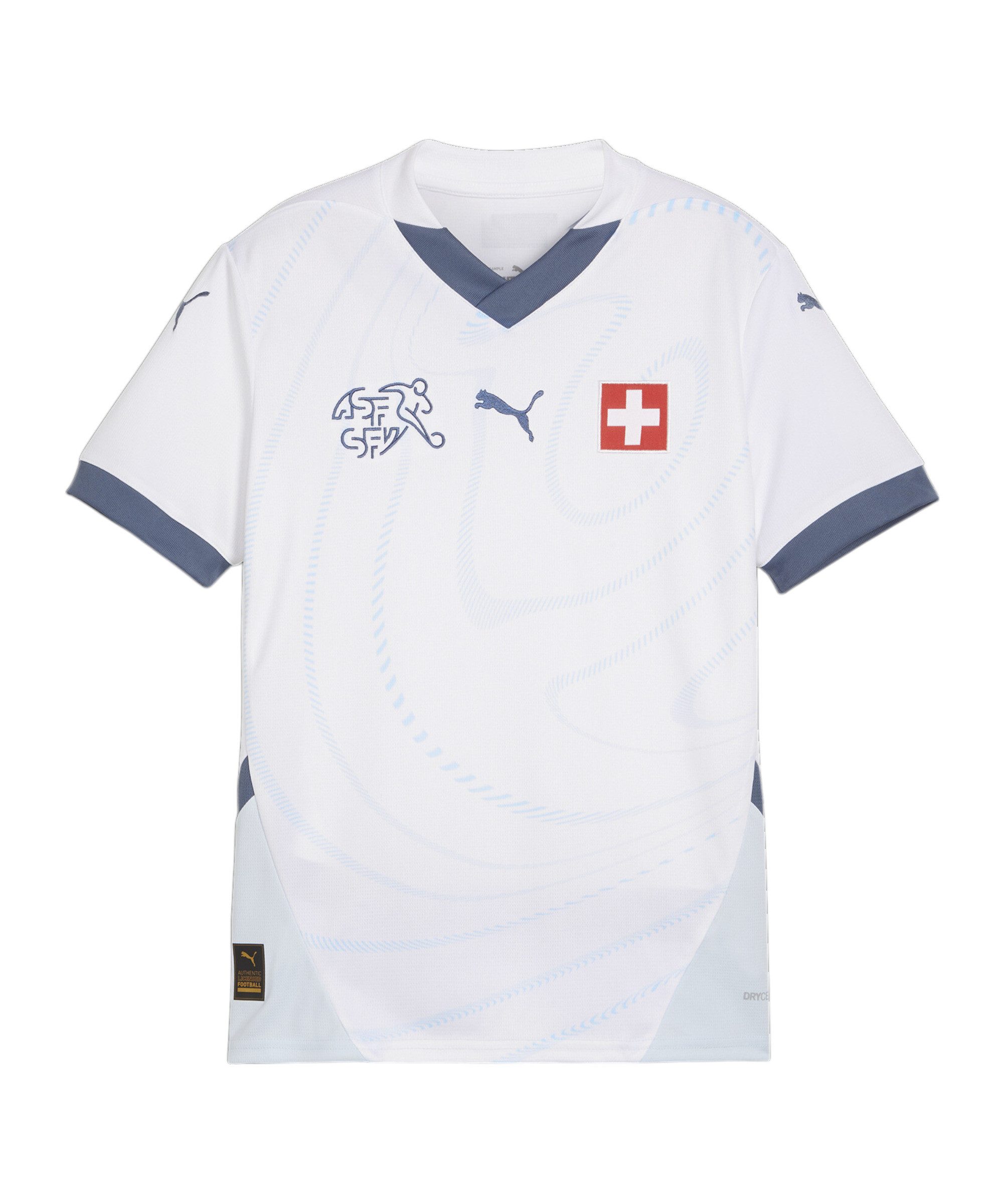 PUMA Fußballtrikot Schweiz Trikot Away EM 2024 Kids