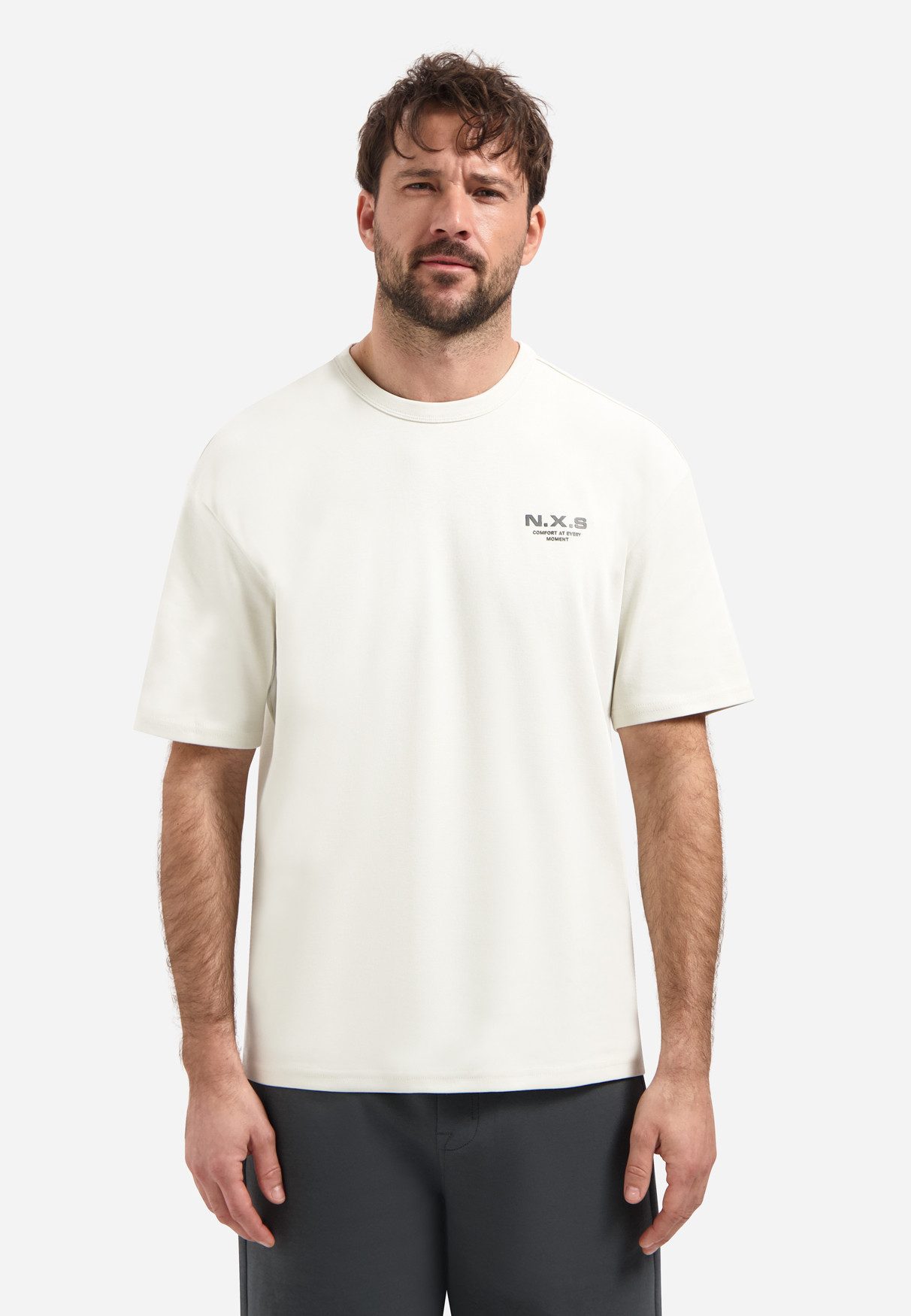 NO EXCESS T-Shirt T-Shirt Crewneck Heavy Interlock Ar