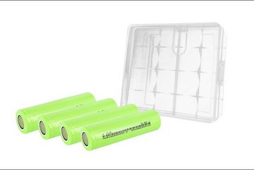 PowerSmart NCR18650D290 D Akku 4pcs 18650 Wiederaufladbare Batteriezellen LiNCA 2900 mAh (3,6 V)