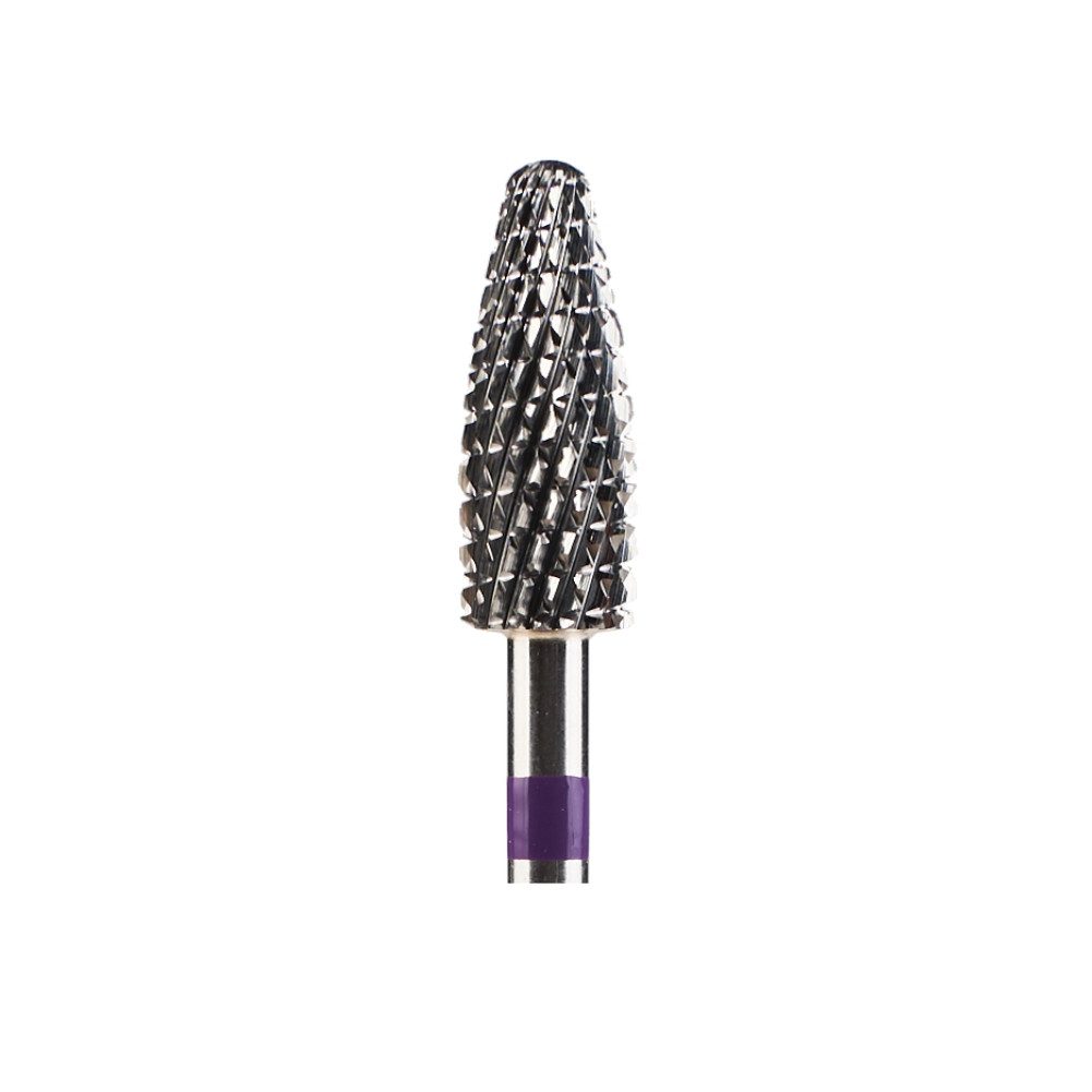 GTM Beauty Nageldesign Zubehör GTM Beauty Hartmetallfräser Rundbogen Mittlere (lila Ring) ø5,0 mm