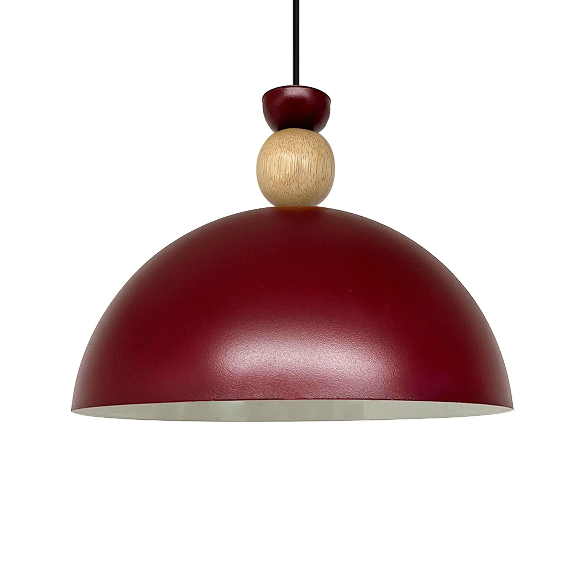 Bamyum Pendelleuchte Pendelleuchte Yimpi Hängelampe Industrial Ø30 cm, E27, Moderne Lampe, ohne Leuchtmittel, E27, Dimmbar, Einstellbare Kabellänge – Bild 2 von 5