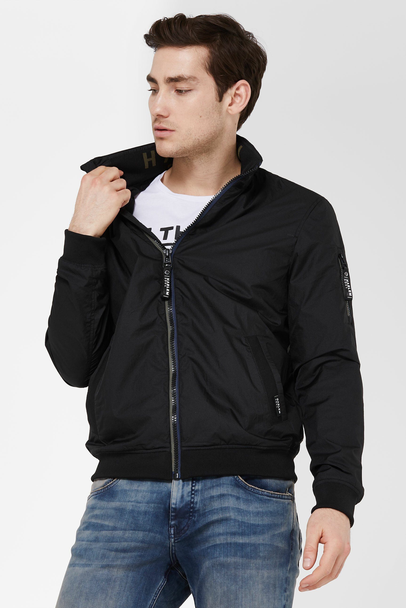 Harlem Soul Blouson mit integrierter Kapuze