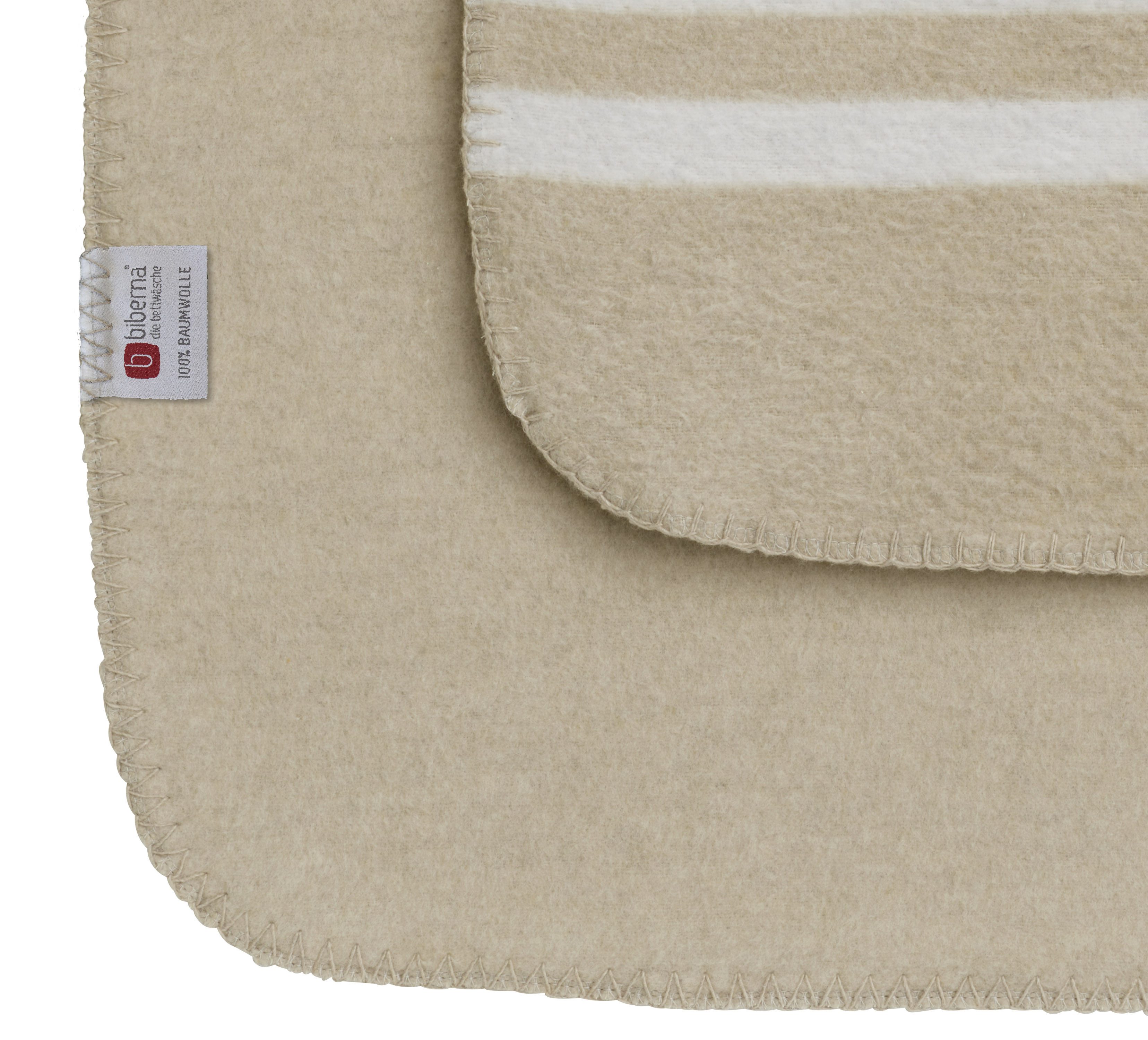 Wohndecke biberna 0837476 Melange Wohndecke 1x 150x200 cm ST, Biberna günstig online kaufen