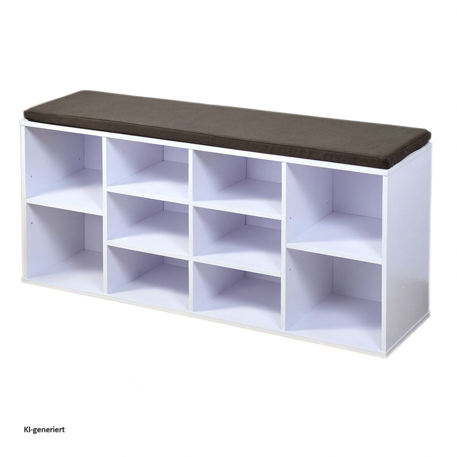 HTI-Living Schuhbank Schuhbank Katja1 (1 Stück, 1-St., 1 Schuhbank mit Kissenauflage), Schuhregal 10 Fächer
