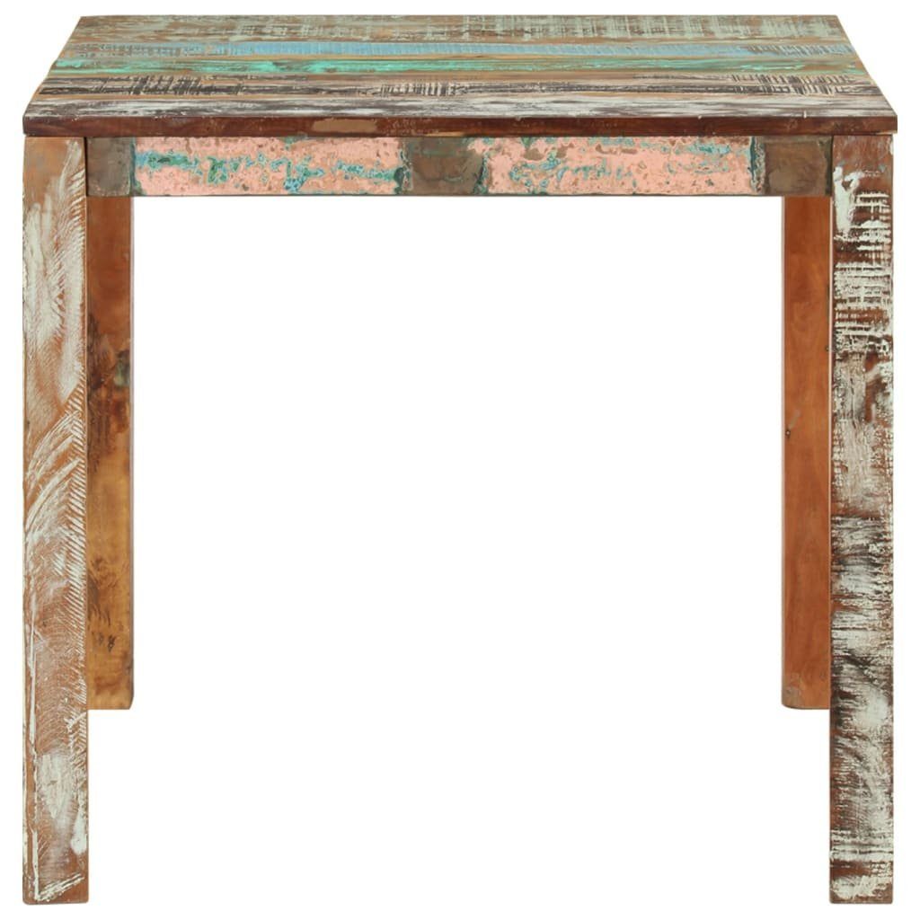 furnicato Esstisch 82x80x76 cm Altholz Massiv (1-St)
