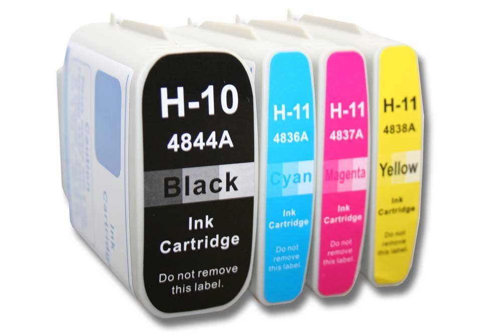 (passend 500 DesignJet Kopierer 500 Inch, Inch HP Plus & Tintenstrahldrucker) Plus vhbw Drucker für 24 42 Tintenpatrone