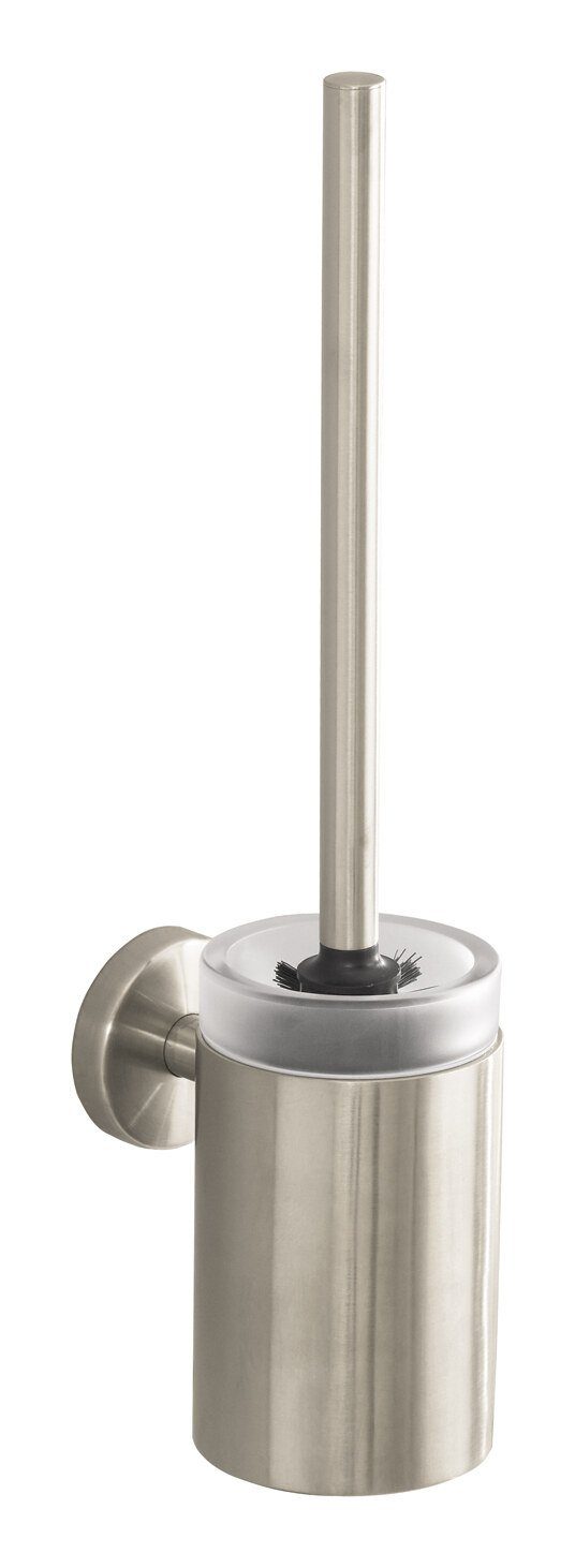 hansgrohe WC-Garnitur Logis, Toilettenbürstenhalter - Brushed Nickel