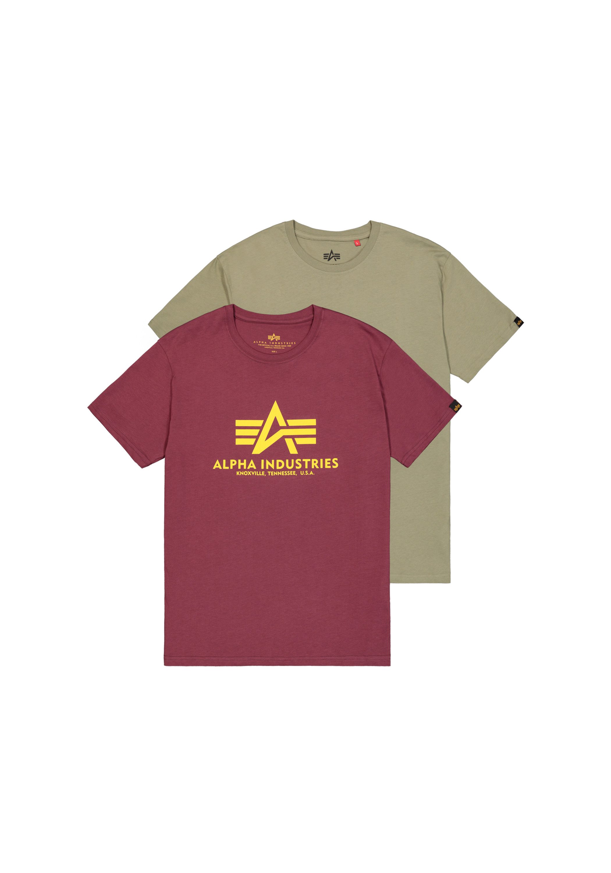 Alpha Industries T-Shirt Basic T-Shirt BL 2 Pack günstig online kaufen