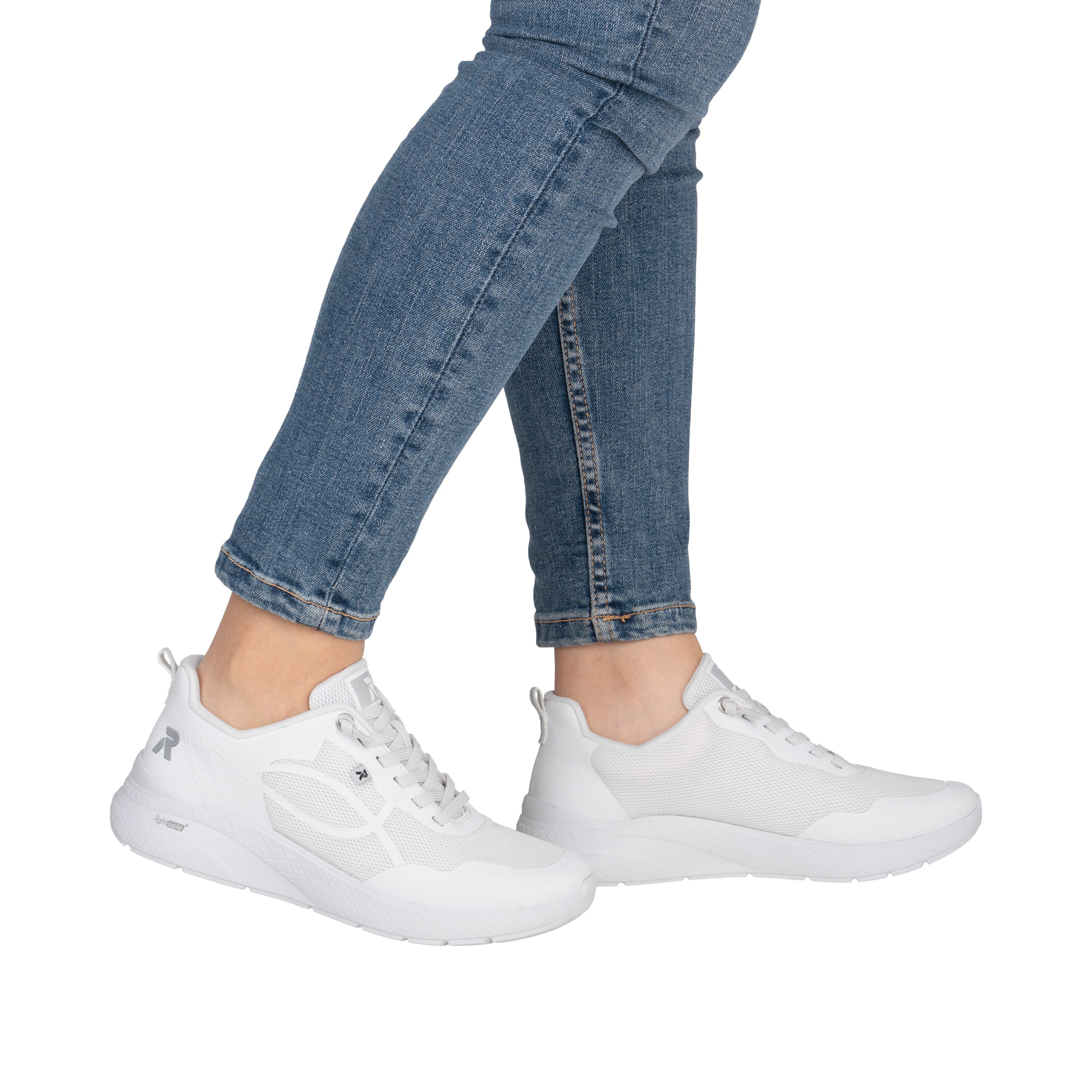 Rieker Slip-On Sneaker Schlupfschuh, Halbschuh, Freizeitsneaker mit Gummizug – Bild 4 von 5