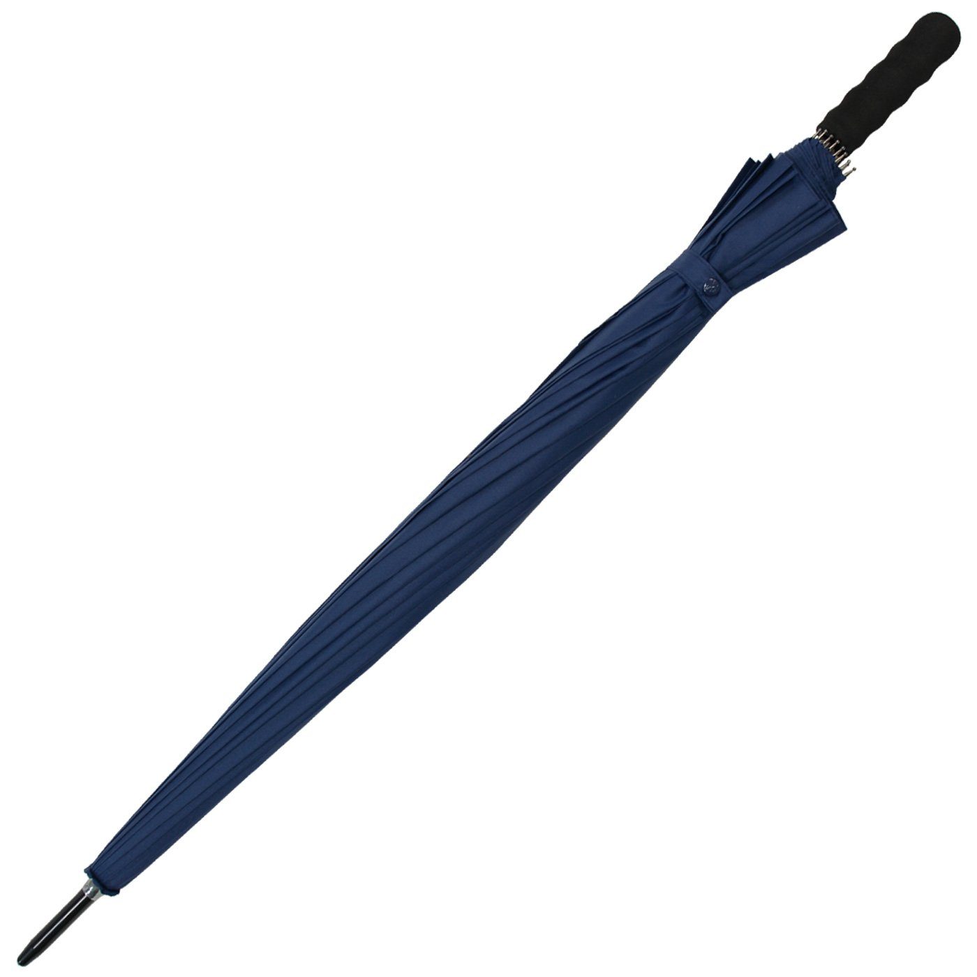 iX-brella Stockregenschirm XXL 130 cm Durchmesser Golf-Partnerschirm, 16-teiliges Dach, mit leichtem Fiberglasgestell – Bild 5 von 5