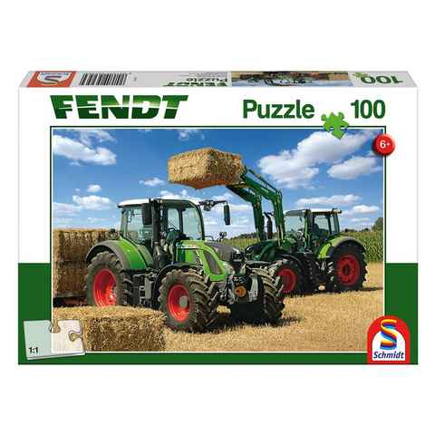 Schmidt Spiele Puzzle Fendt 724 Vario Fendt 716 Vario, 100 Puzzleteile