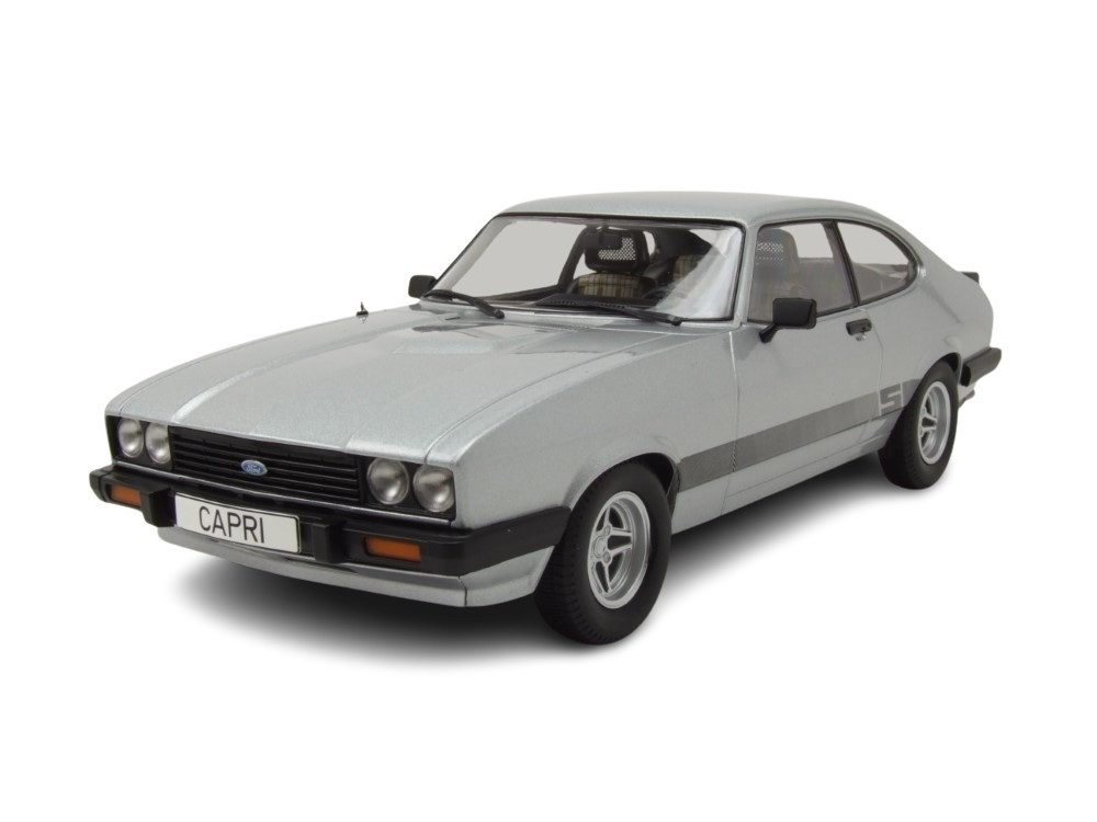 MCG Modellauto Ford Capri 3 1978 silber, Maßstab 1:18