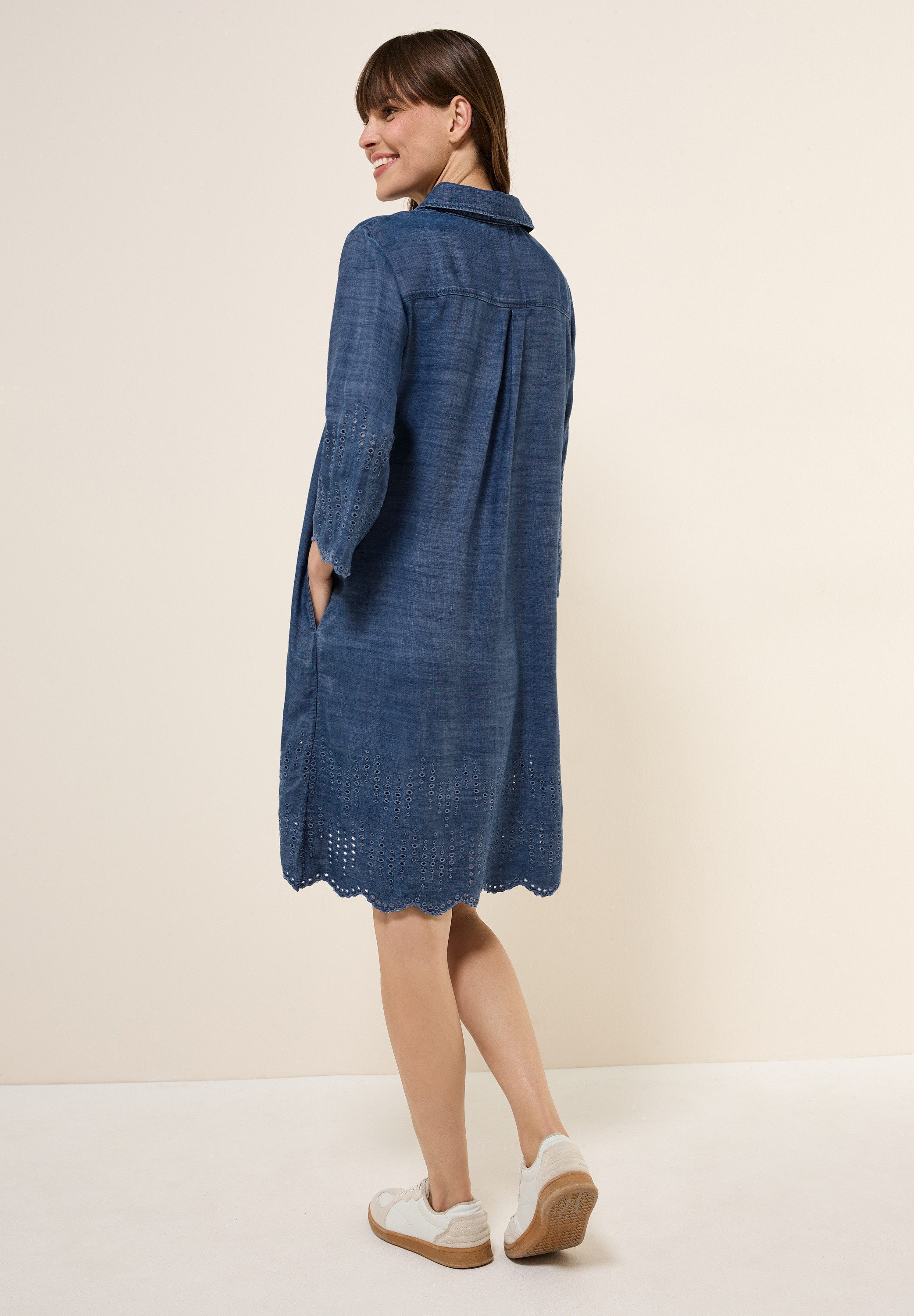 CECIL Blusenkleid mit Knopfleiste günstig online kaufen