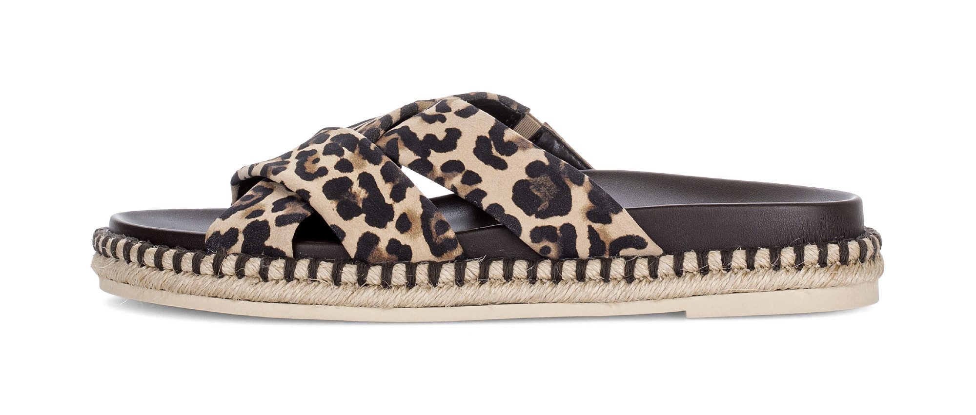 Gabor Pantolette Plateau, Sommerschuh, Schlupfschuh in modischer Optik