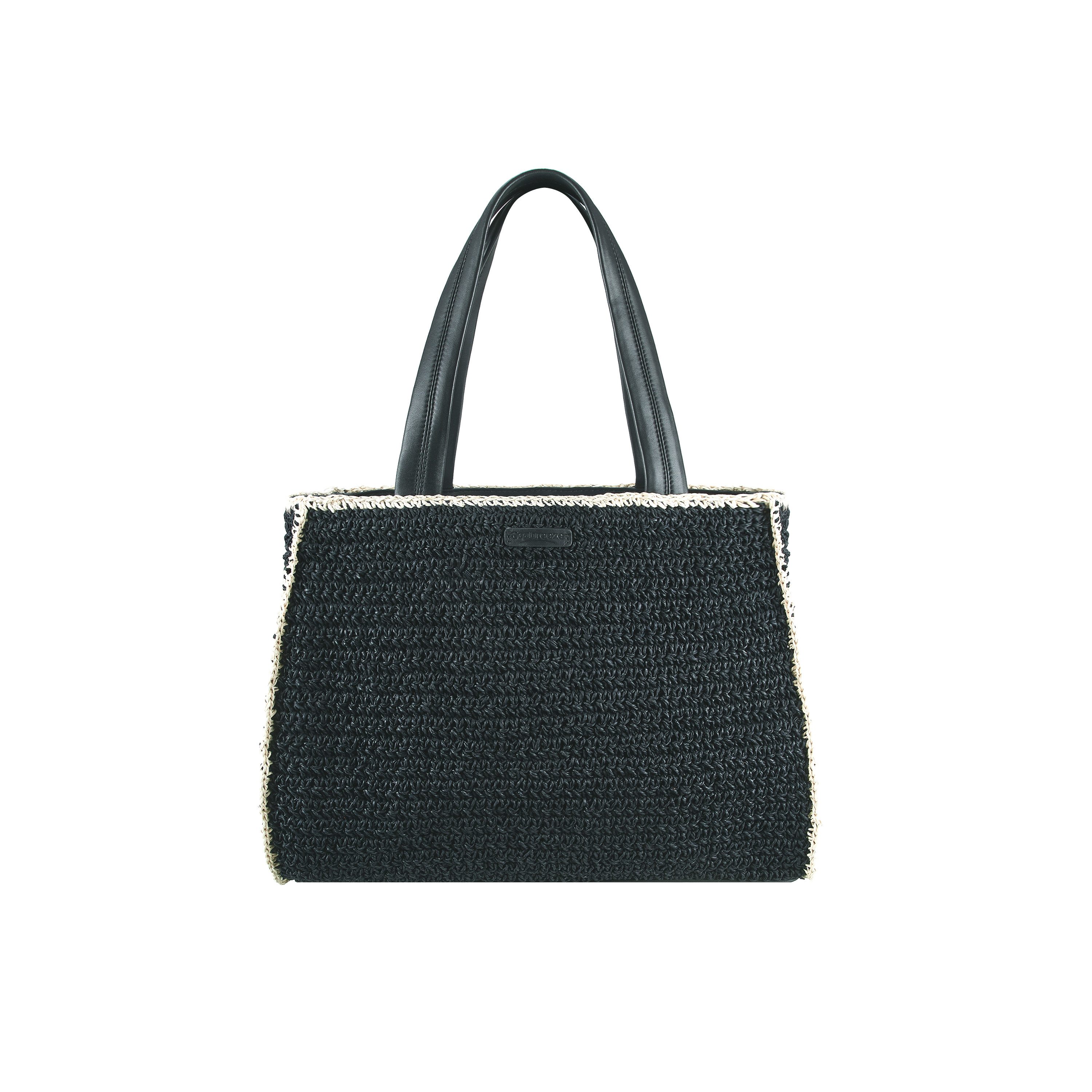 Basttasche shopper large aus Raffiabast