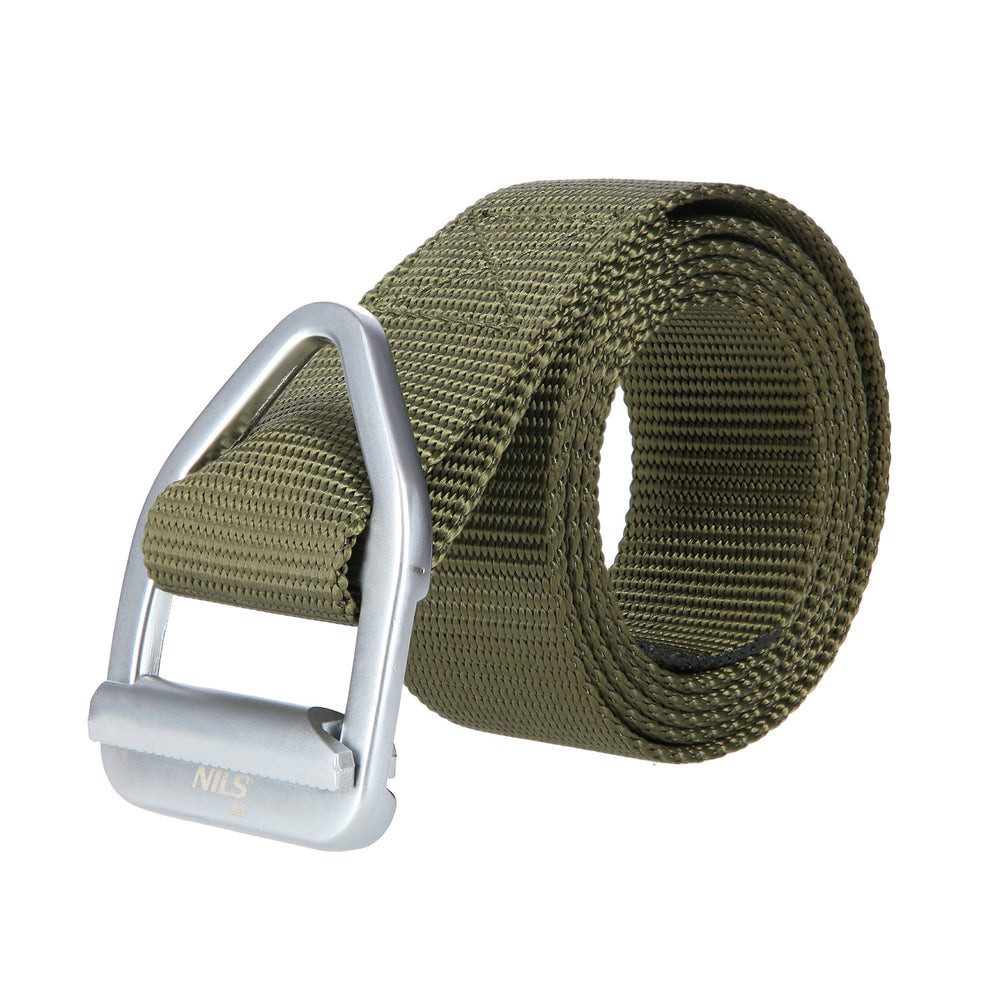 NILS CAMP Stoffgürtel Taktikgürtel Koppelgürtel Outdoorgürtel (Spar-Set, 1-St., 125 x 3, 8 cm robust) robust, leicht, taktisch, Metallschnalle