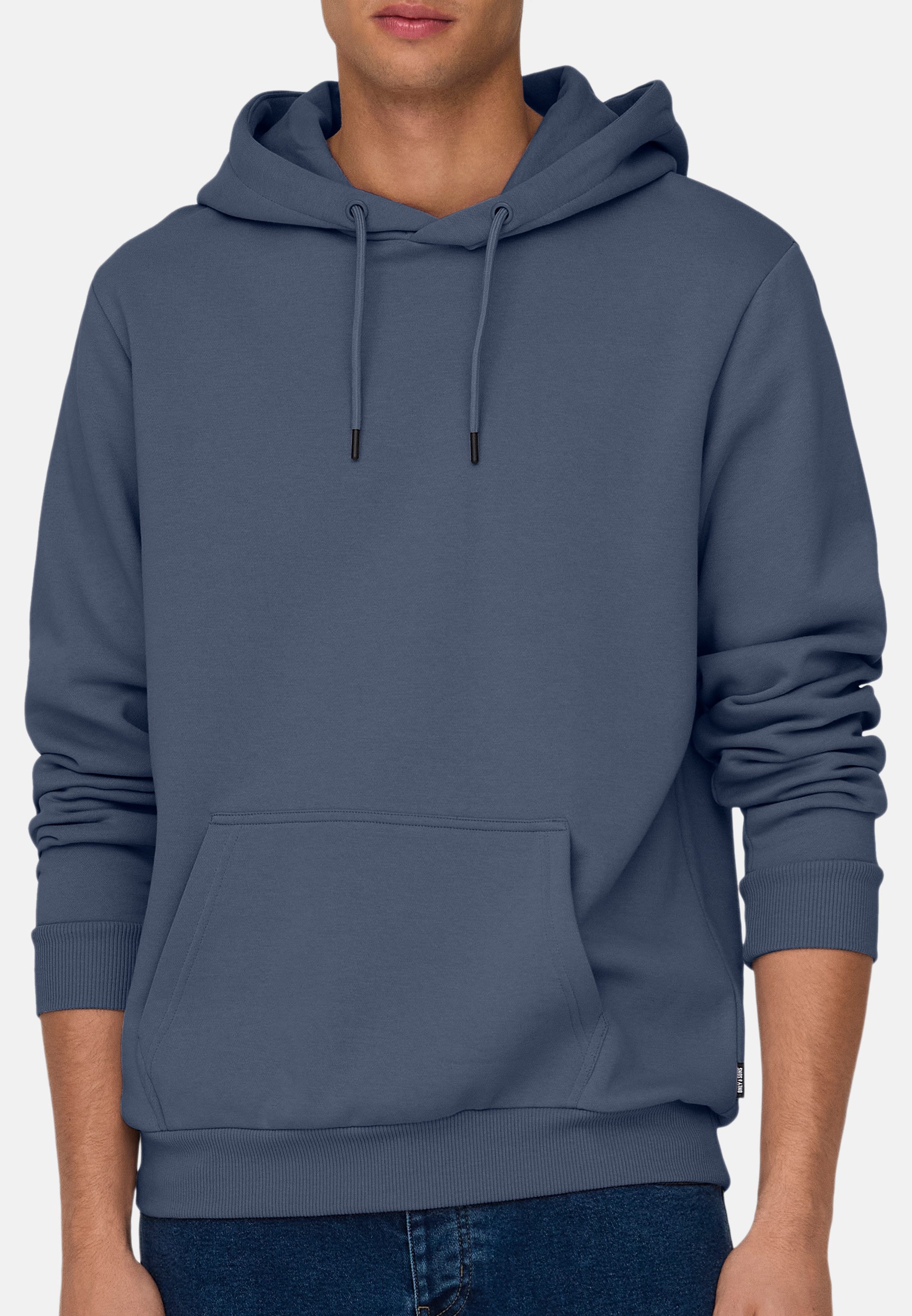 ONLY & SONS Hoodie Ceres (1-tlg) Sweatshirt / Hoodie - Baumwolle - Atmungsa günstig online kaufen