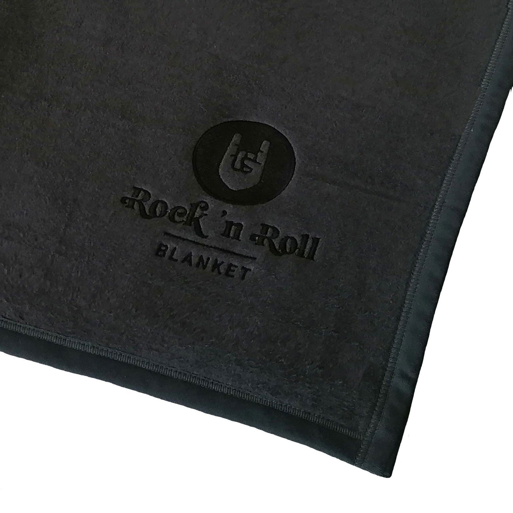 Rock Rock Sofadecke Blanket Wohndecke `n anthrazit Uni Blanket, cm, `n Biederlack Roll Roll Wohndecke 150x200