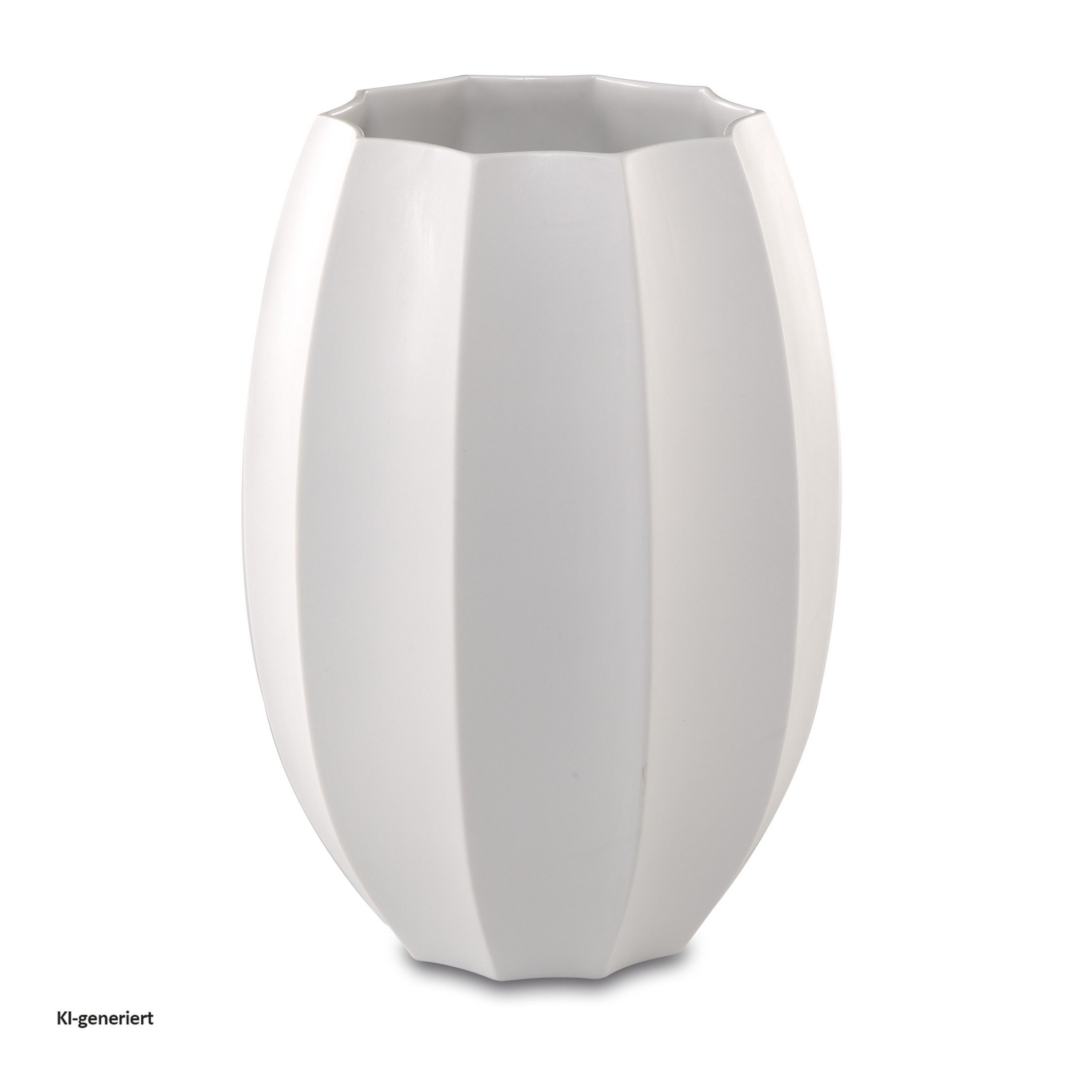 Kaiser Porzellan Dekovase Vase 22,5 cm Concave (Stück, 1 St., 1 Vase), Tischvase