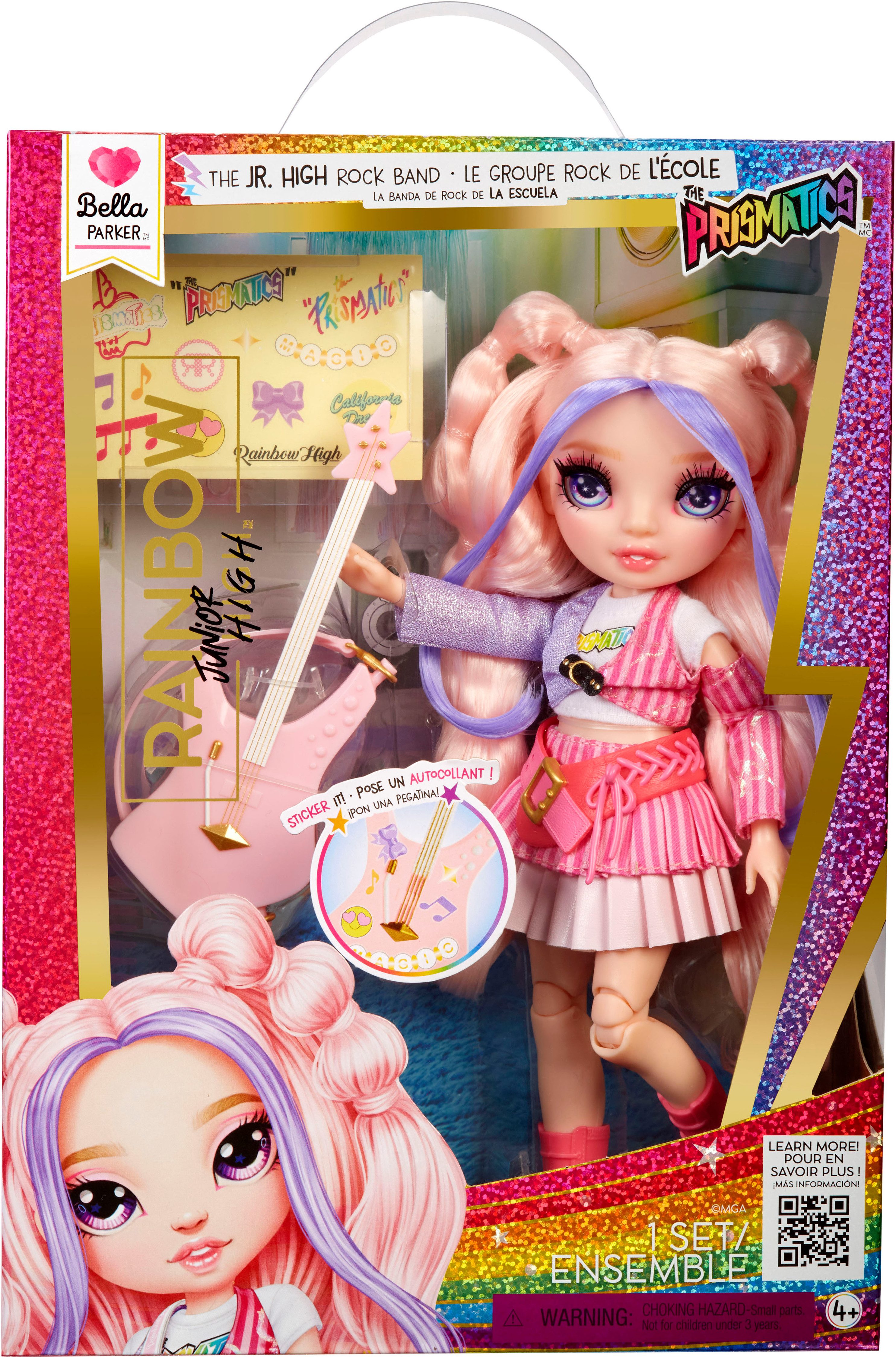 Rainbow High Anziehpuppe Jr High Rockband Fashion Dolls - Bella