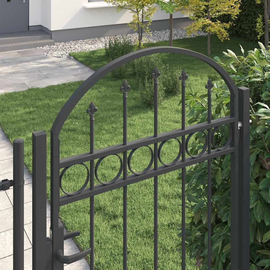 vidaXL Gartentor Zauntor Grau 100 x günstig online kaufen