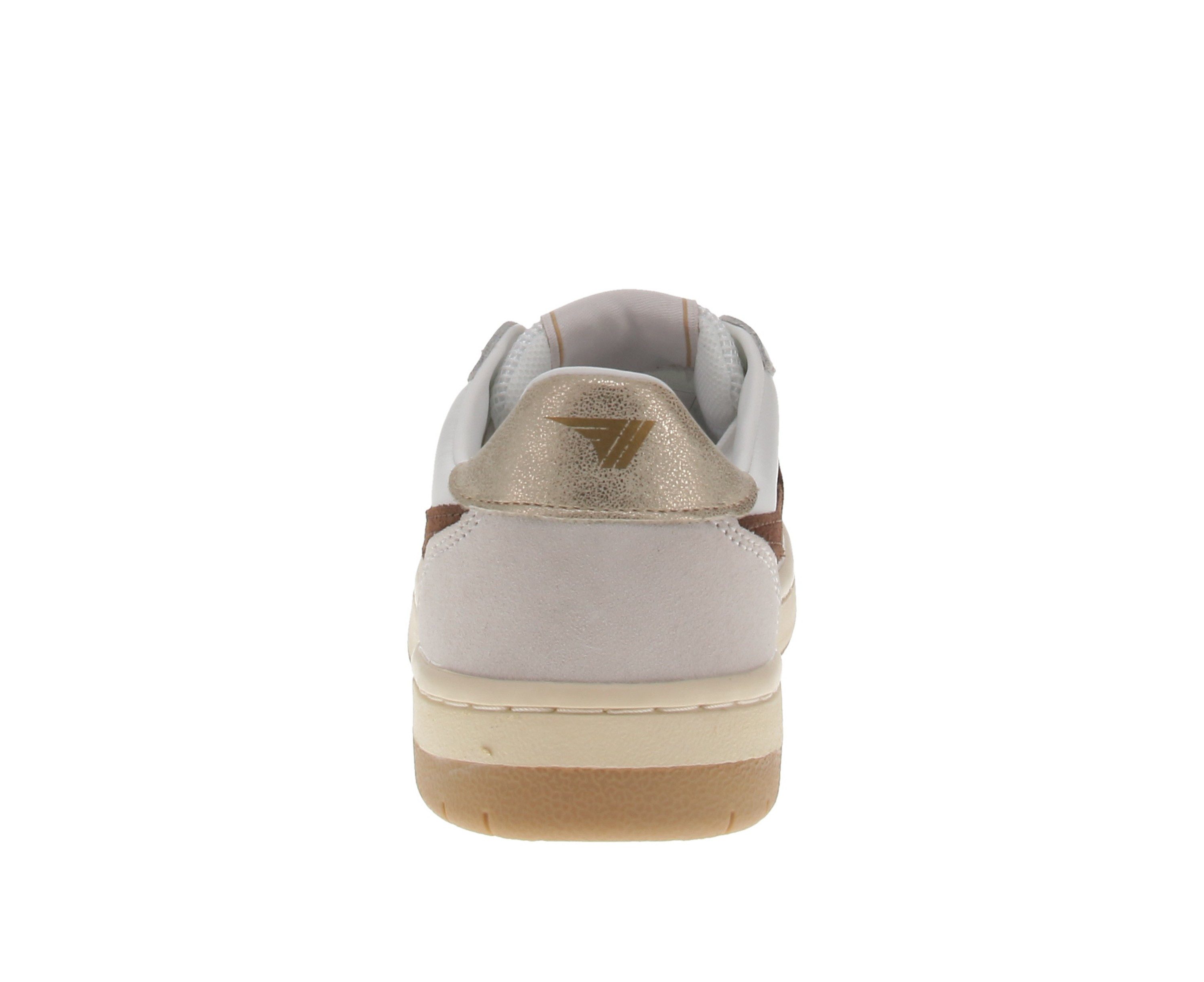 Gola Gola Hawk - Damen Sneaker - White-Dark Brown-Gold Sneaker – Bild 4 von 5