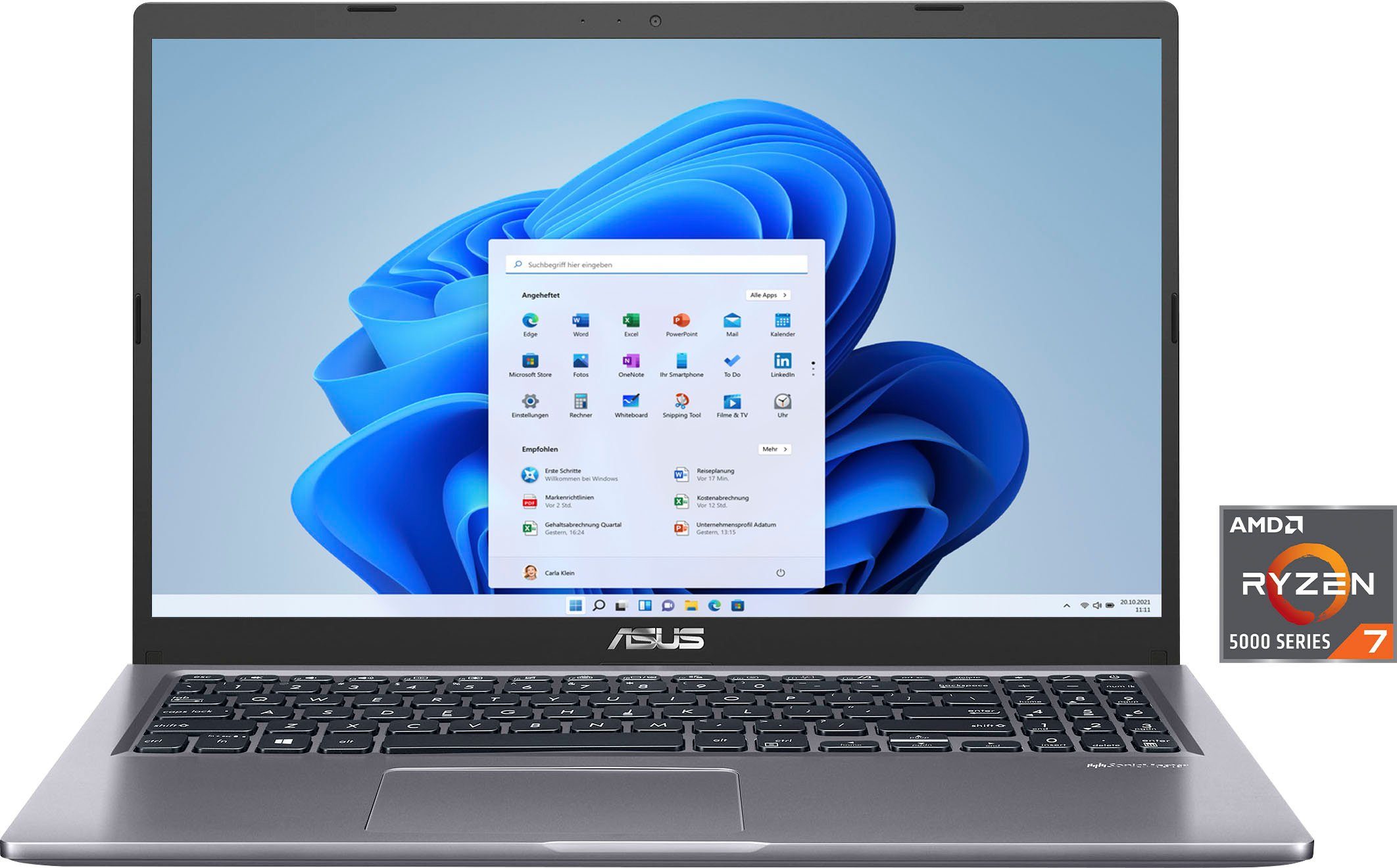 Asus Vivobook 15 M515UA-BQ584W Notebook (39,6 cm/15,6 Zoll, AMD Ryzen 7  5700U, Radeon, 512 GB SSD), 39,6 cm (15,6