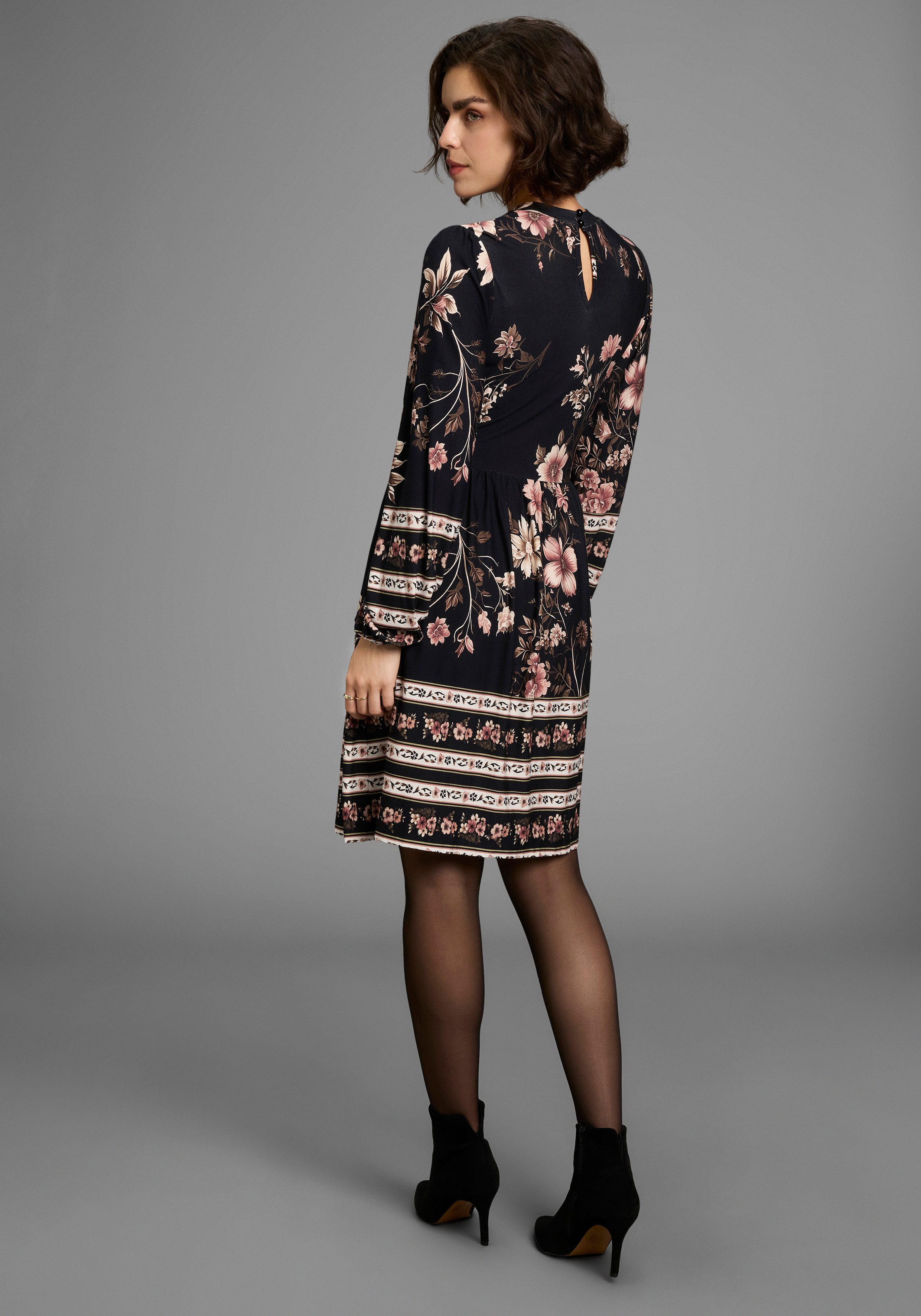 Laura Scott Jerseykleid geblümtes Design, aus günstig online kaufen