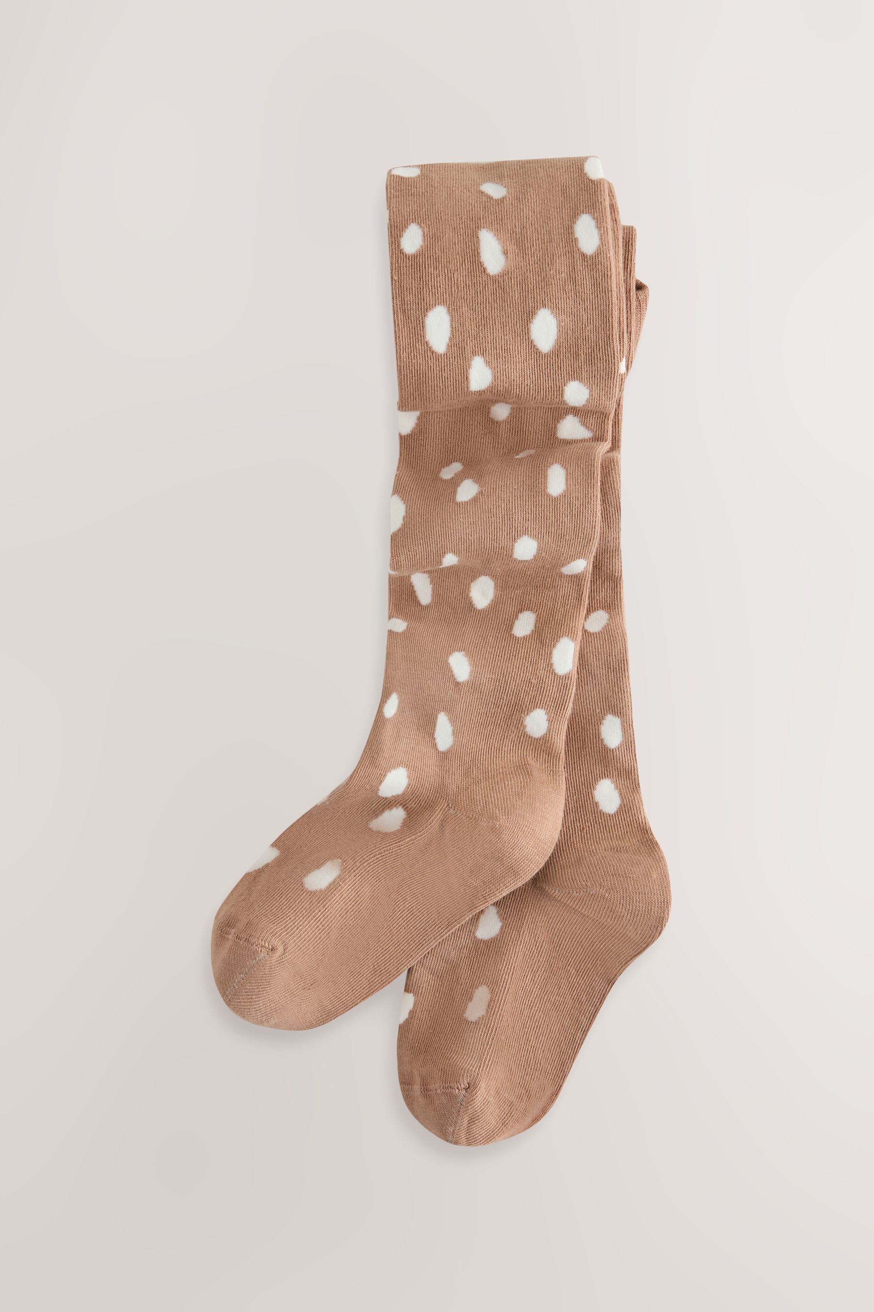 Next Strumpfhose Strumpfhosen mit Reh-Print + Baumwolle, 1-er Pack (1 St)