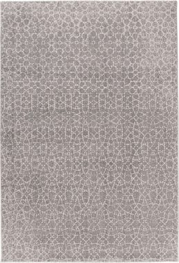 Teppich Dream, HANSE Home, rechteckig, Höhe: 12 mm, Velour, Kunstfaser, Geometrisches Muster, Robust, Gekettelt