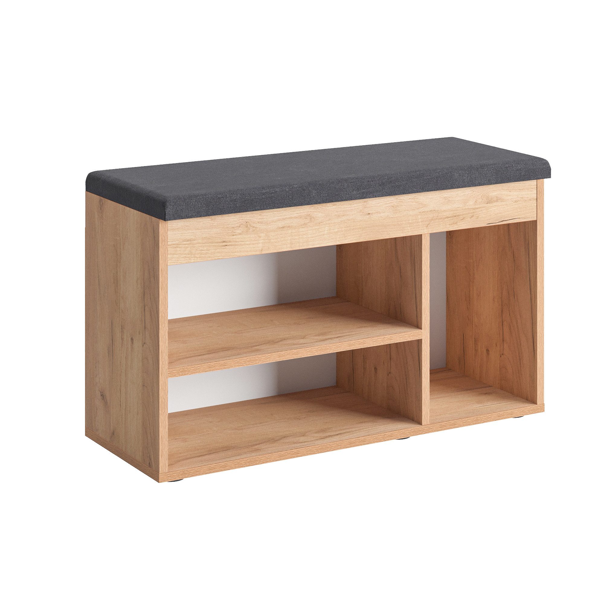 KOMTO Schuhbank Schuhregal Bank mit Stauraum Sitzfläche Schuhschrank mit Si günstig online kaufen