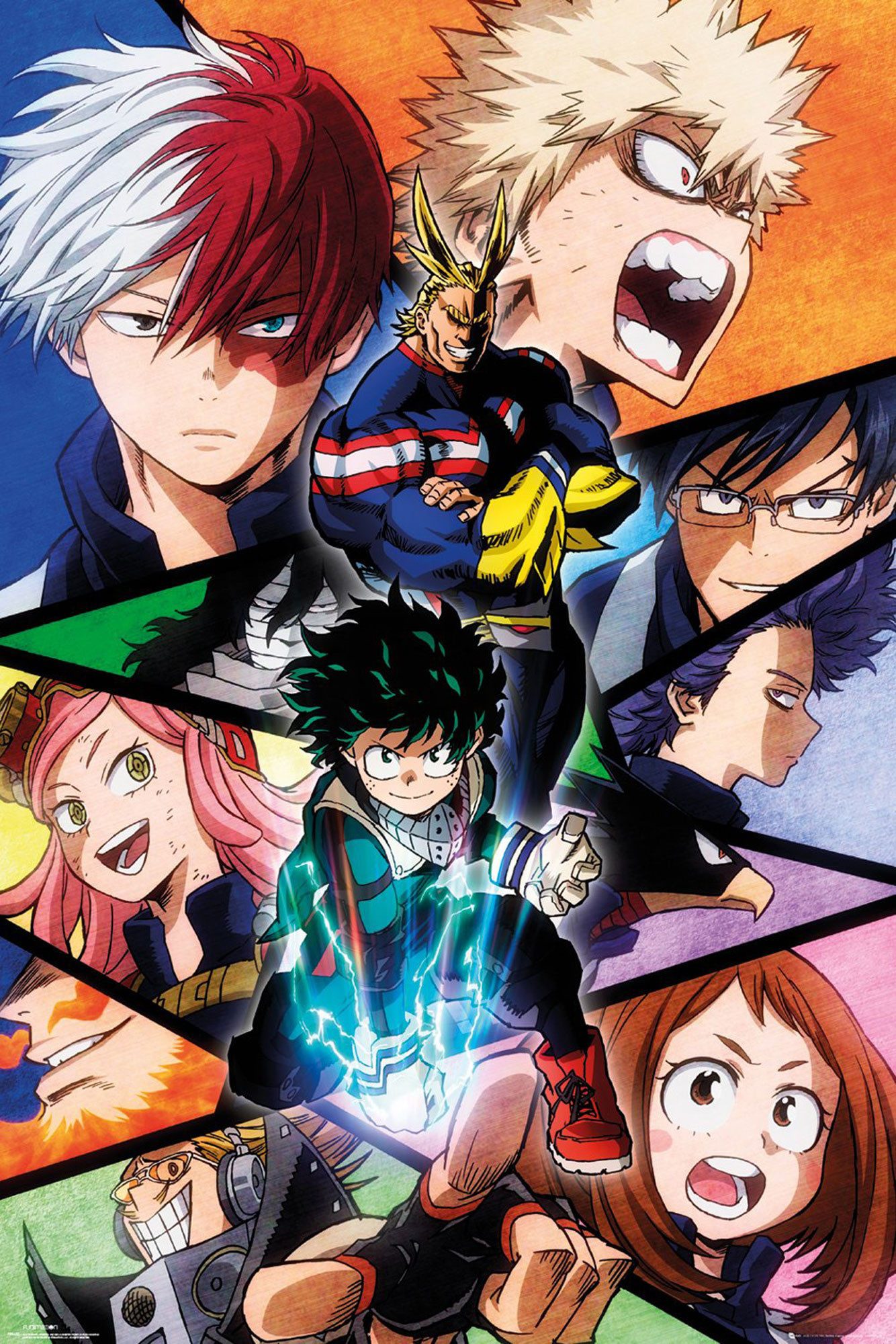 Poster My Hero Academia - Плакат - Group + Zusatzartikel