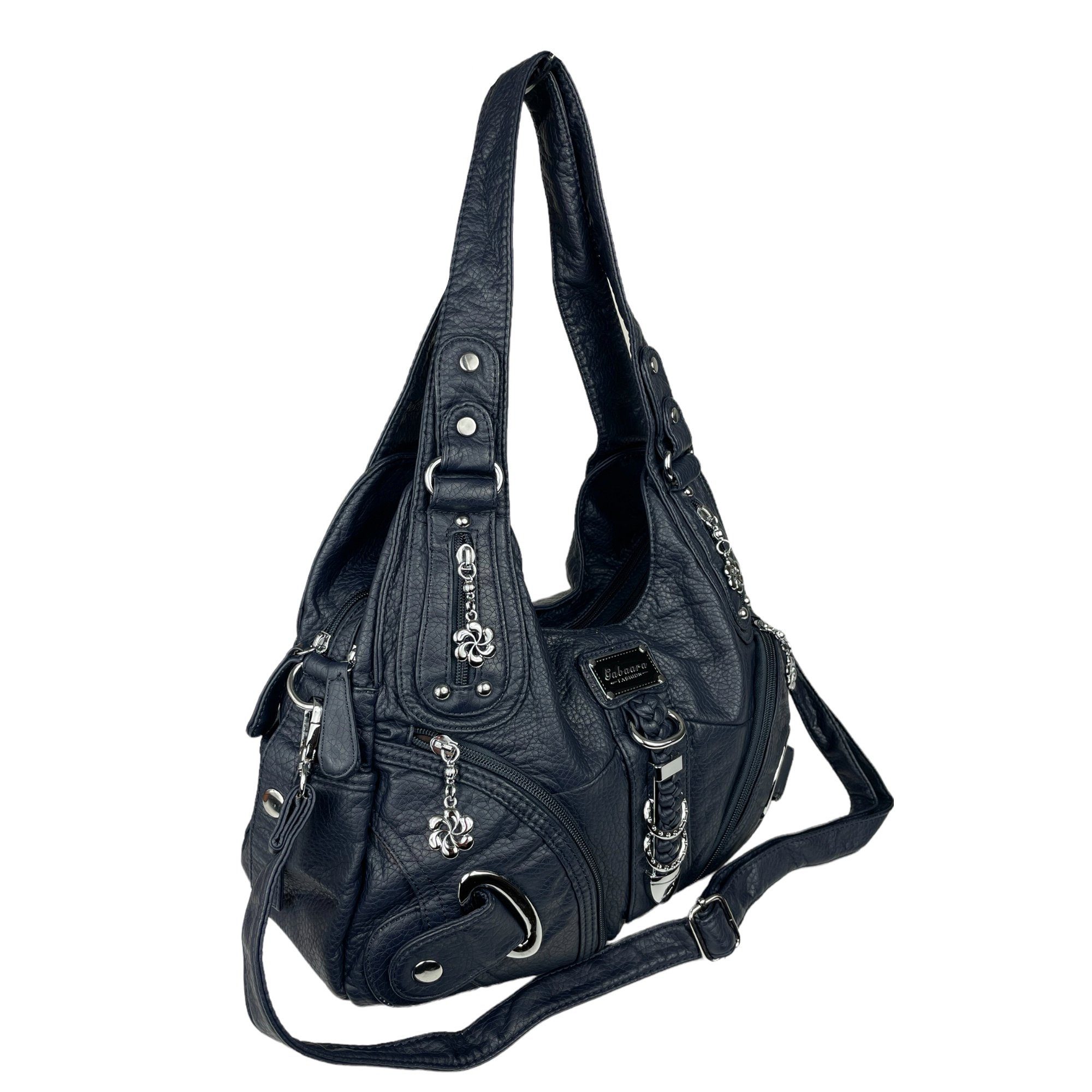 Taschen4life Schultertasche Damen, klassische Umhängetasche, Hobo günstig online kaufen