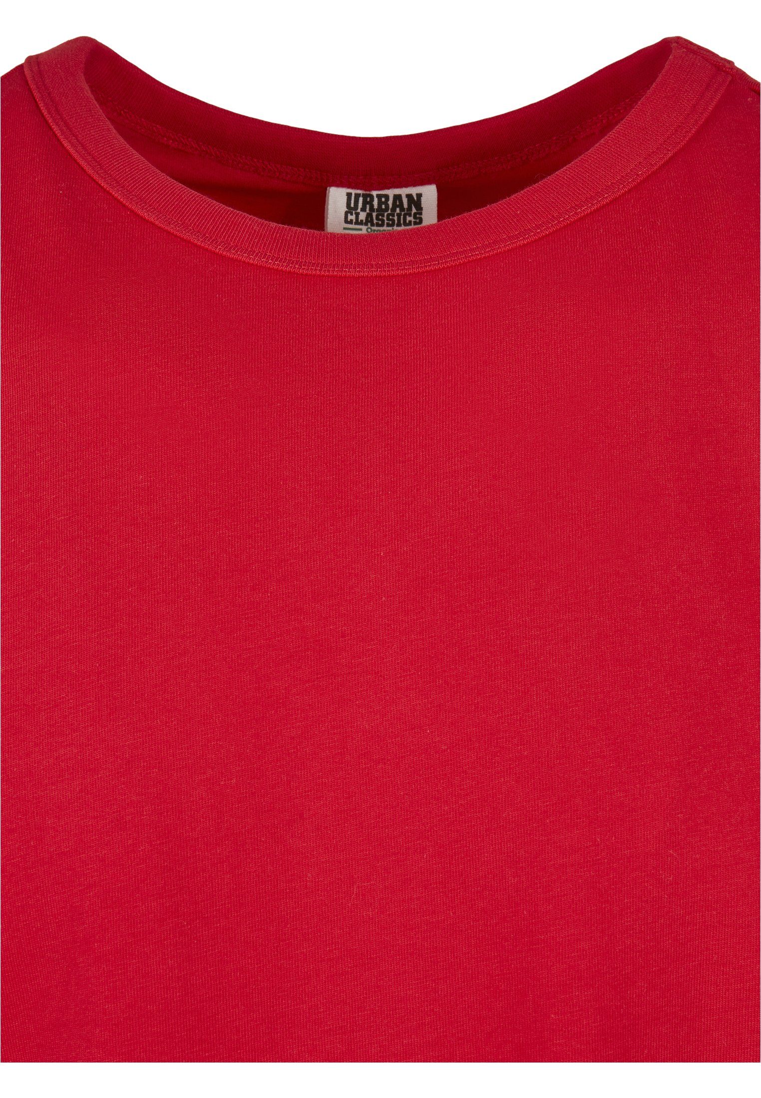 Tee Basic T-Shirt CLASSICS URBAN Organic Herren (1-tlg) cityred