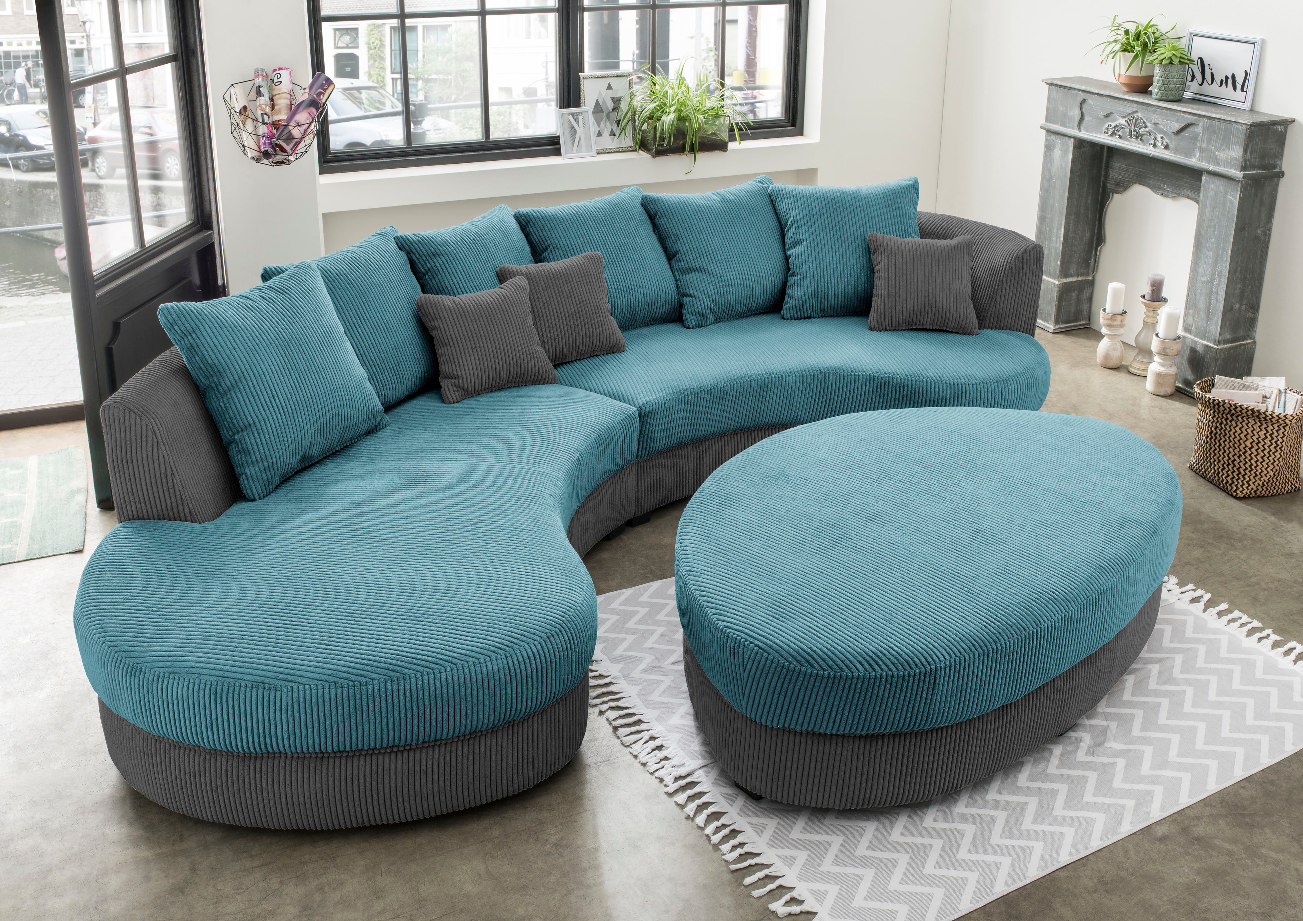 INOSIGN Ecksofa Limoncello organische Formensprache, OTTOs günstig online kaufen