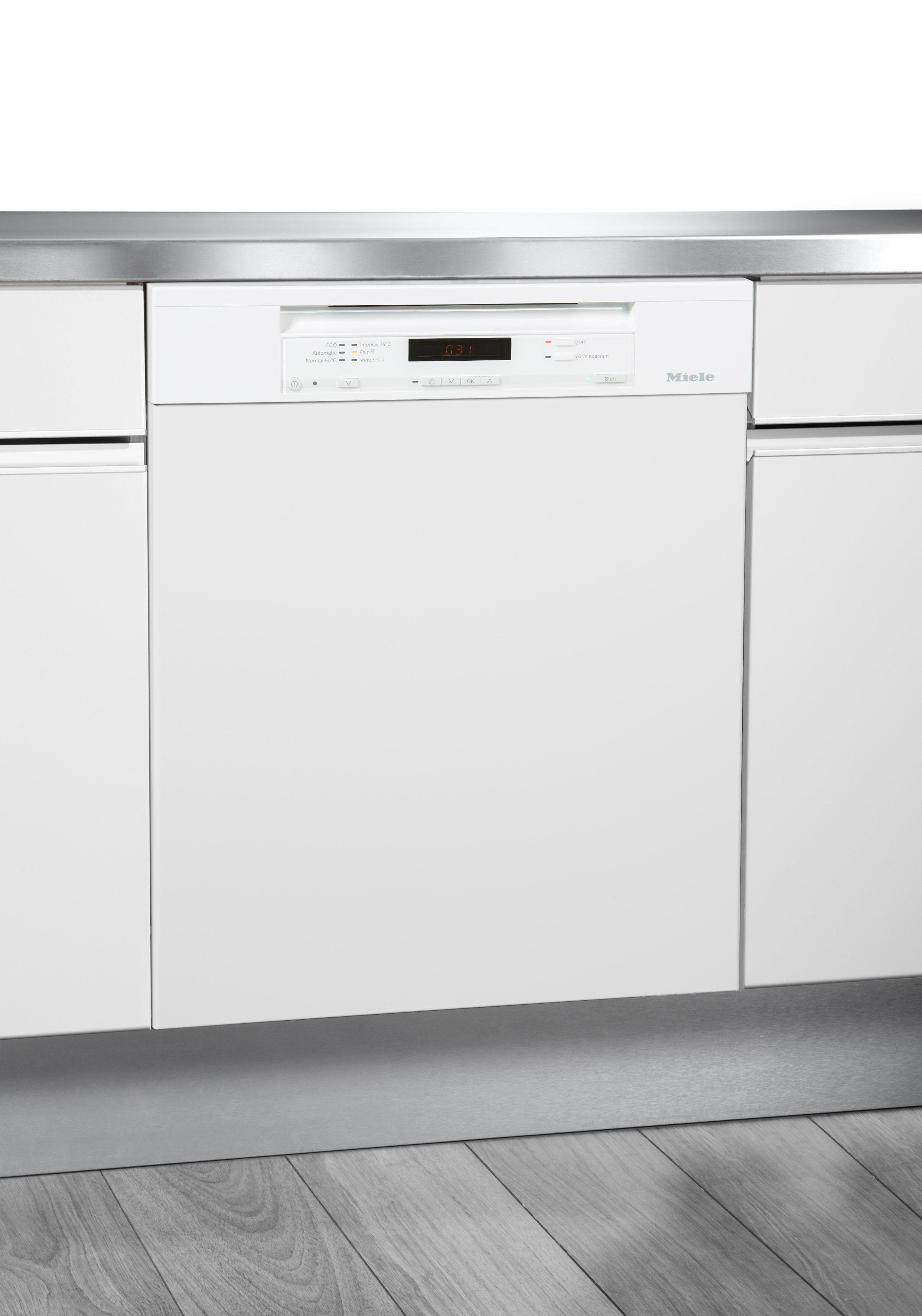 MIELE Unterbaugeschirrspüler G 6300 SCU BW EcoLine, A+++, 9,7 Liter, 14 Maßgedecke online kaufen