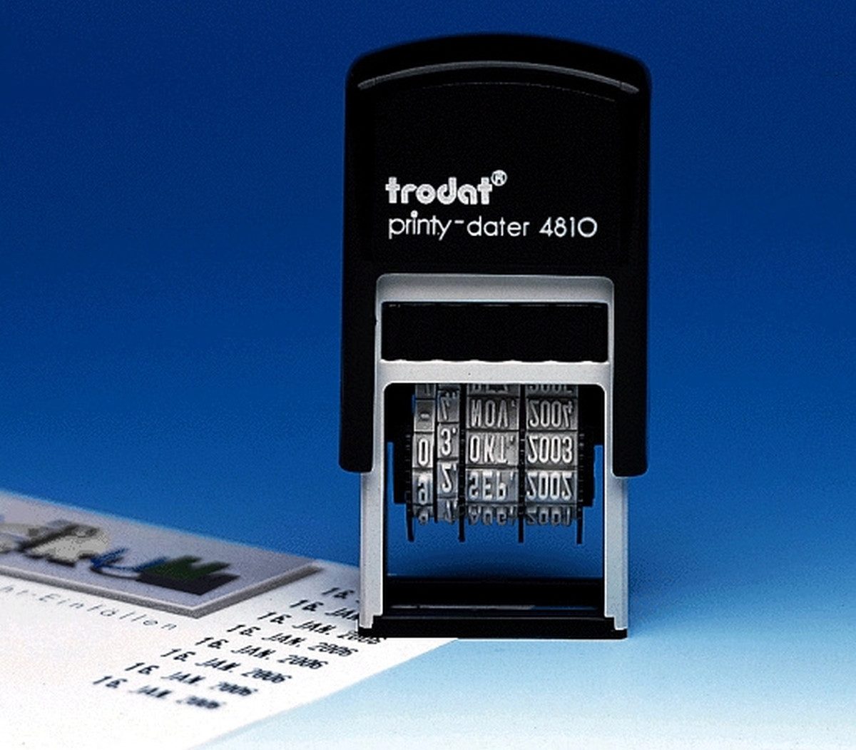 TRODAT Stempel Datumstempel Printy Dater 4810 schwarz