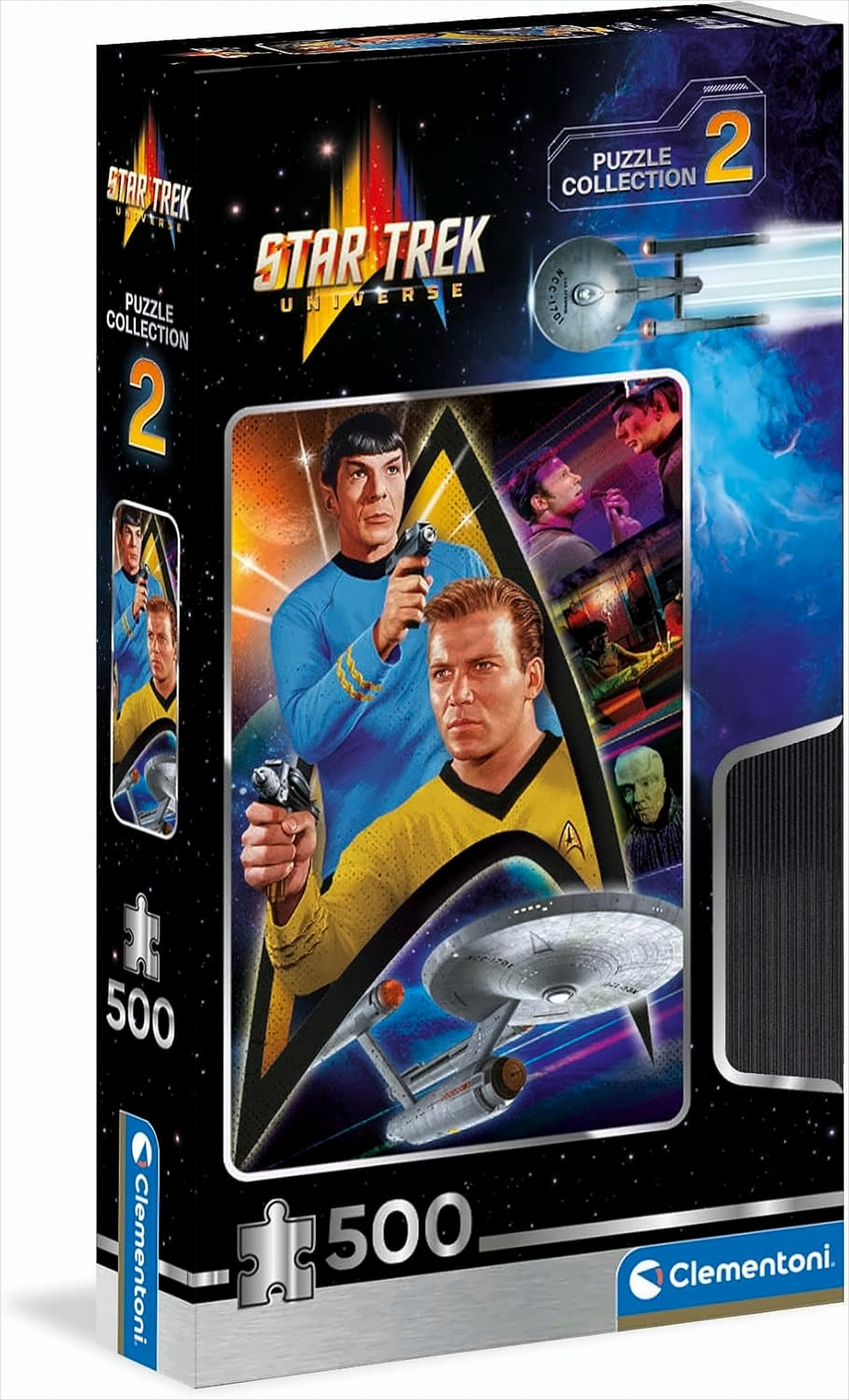 Clementoni® Puzzle Clementoni - Star Trek Collection 2, 500 Teile, Puzzlete günstig online kaufen