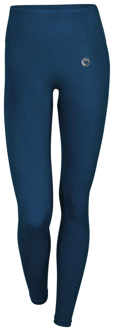 Stark Soul® Highwaist Leggings Sport Leggings "reflect" mit hohem breitem Bund