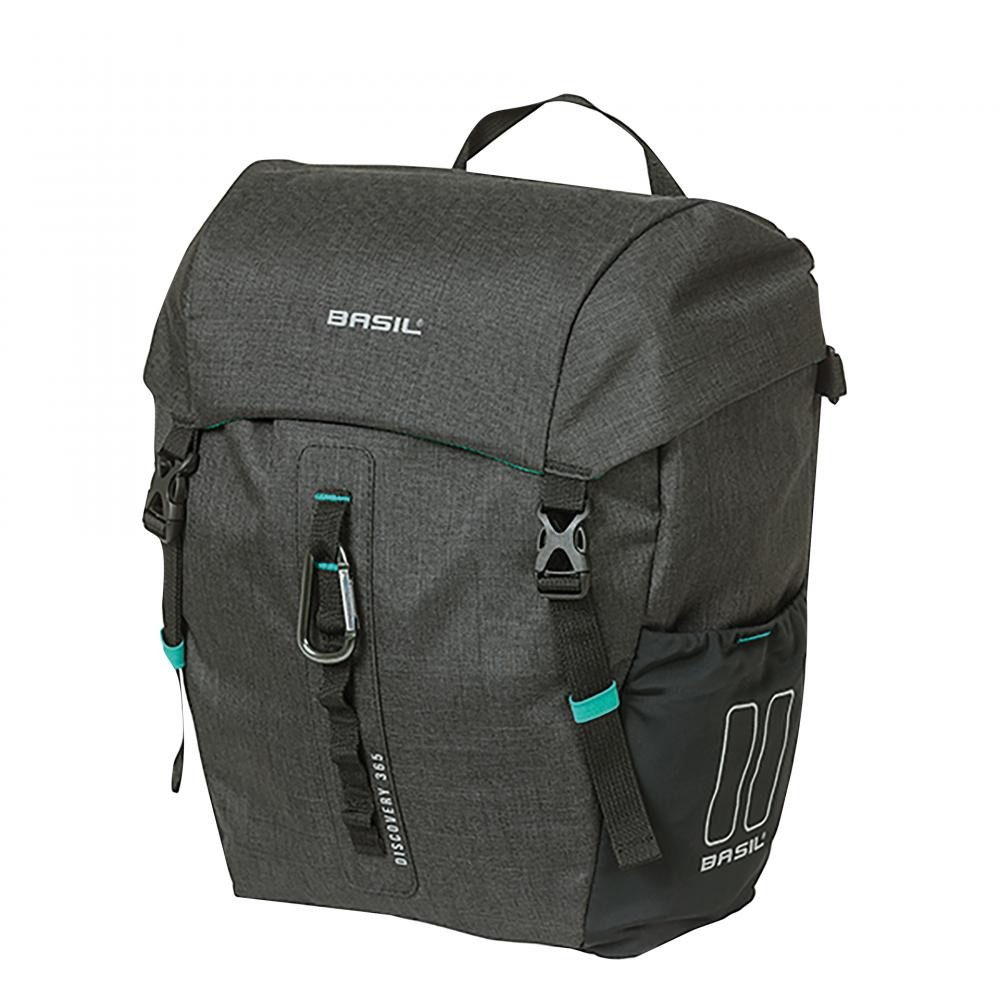 Fahrradtasche Basil Gepäckträgertasche Discovery 365D MIK Hooks Einzeltasche 9 Liter