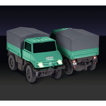 CARSON RC-Truck 1:87 MB Unimog Forst m.Häng.2.4G 100%RTR