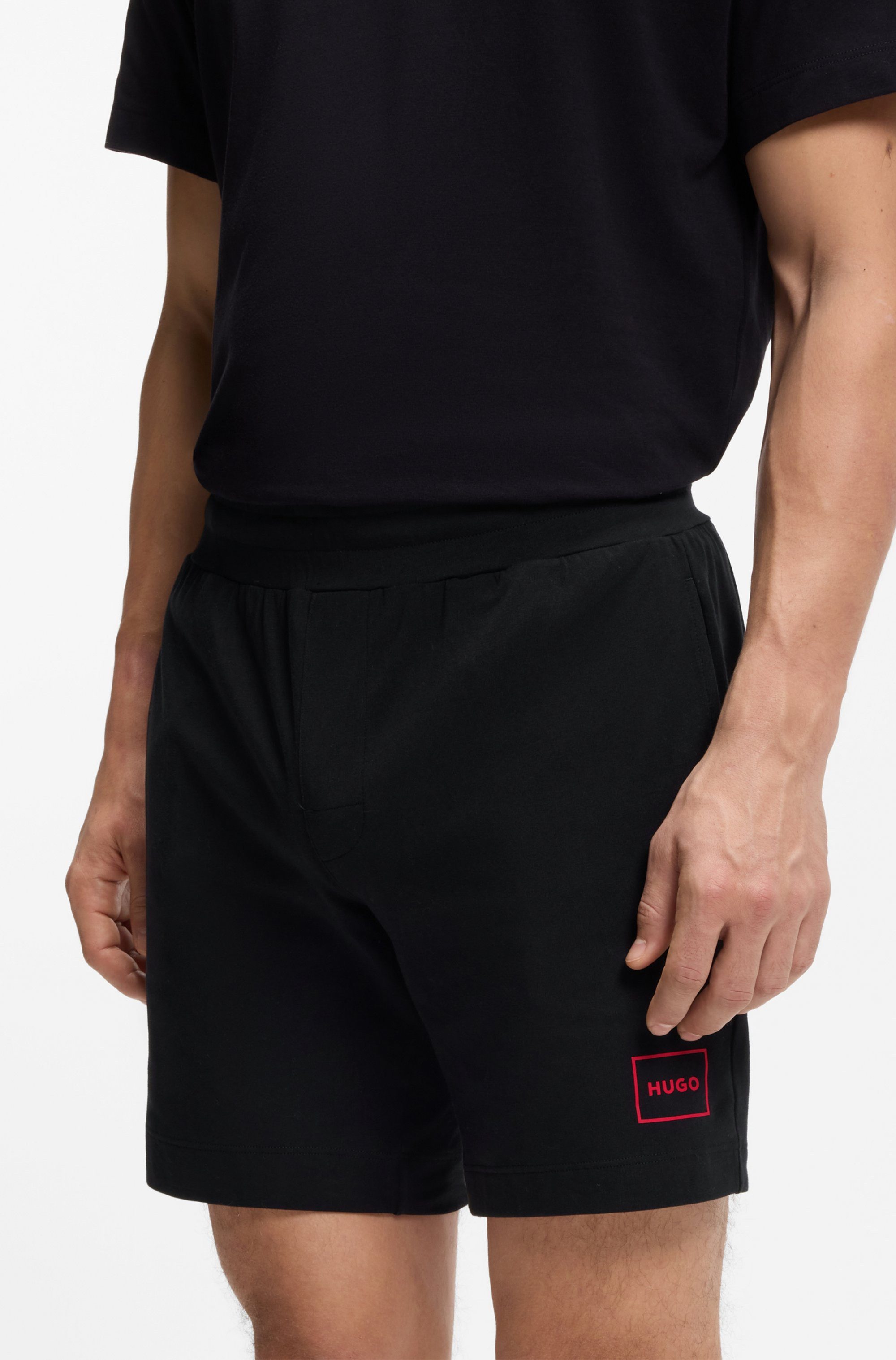 HUGO Shorts Laze Shorts CW 10 mit elastischem Bund – Bild 5 von 5