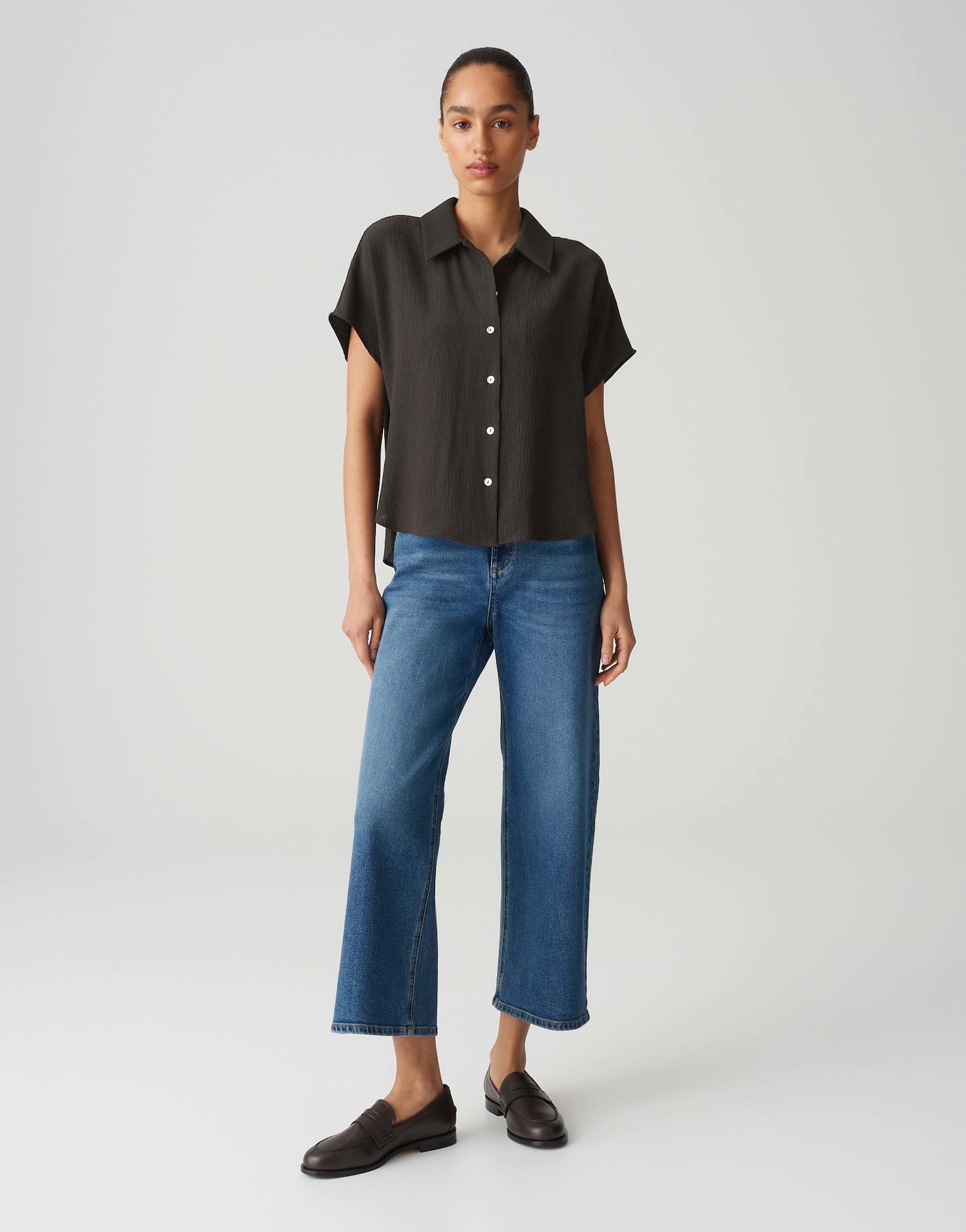 OPUS Langarmbluse Fasinga