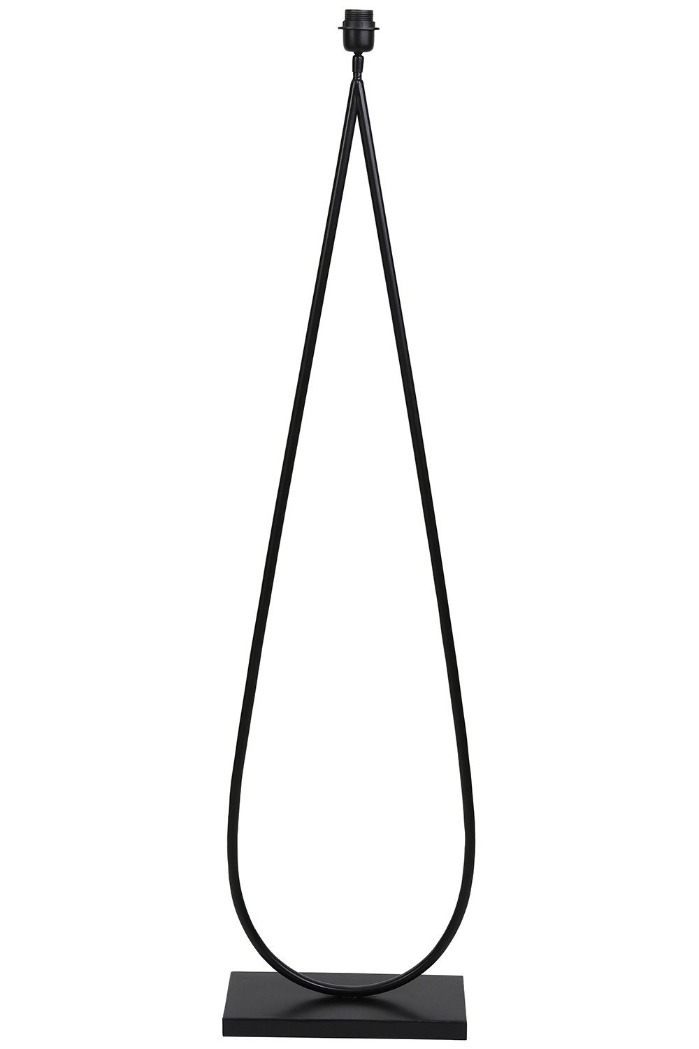 Stehlampe TAMSU, H 137 cm, Schwarz matt, Metall